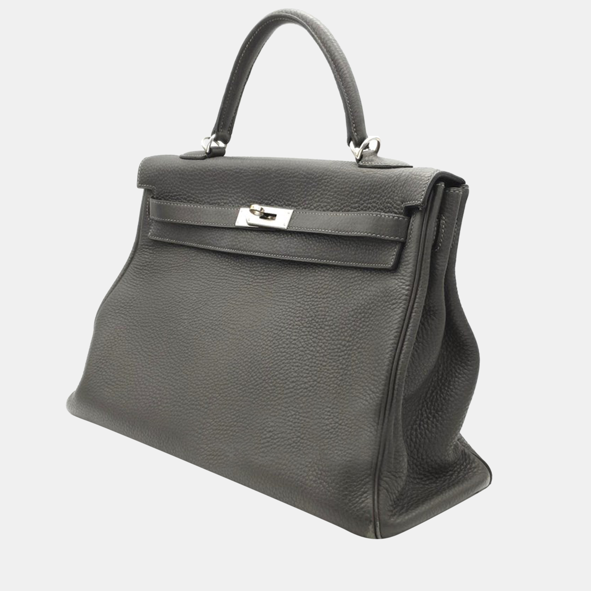 

Hermes Kelly 35 bag, Grey