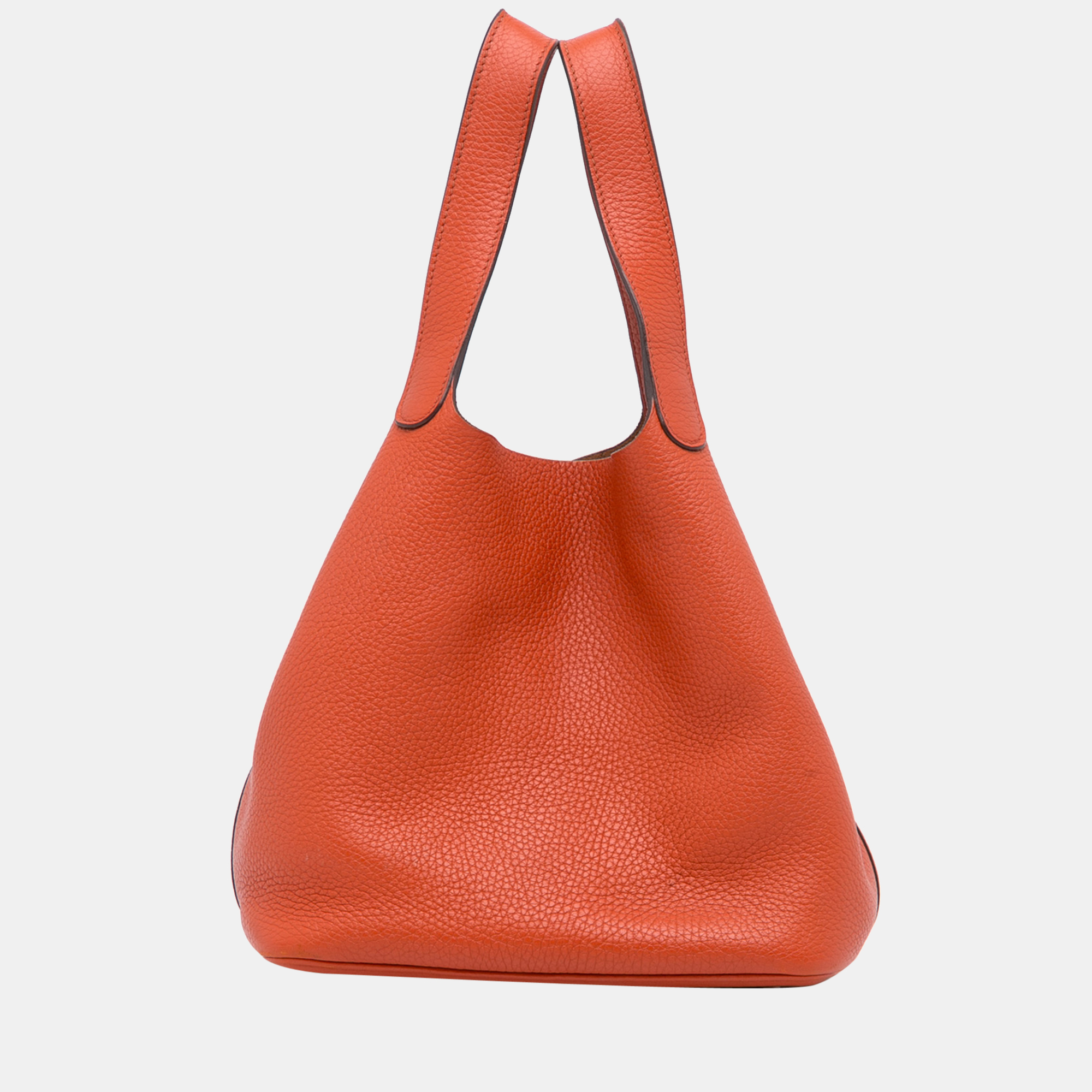 

Hermes Orange Clemence Picotin 22