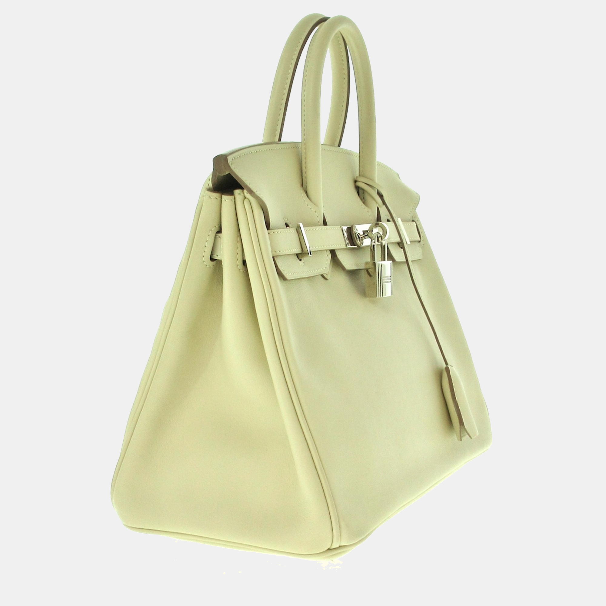 

Hermes Green Epsom Leather Palladium Hardware Birkin 25 Bag