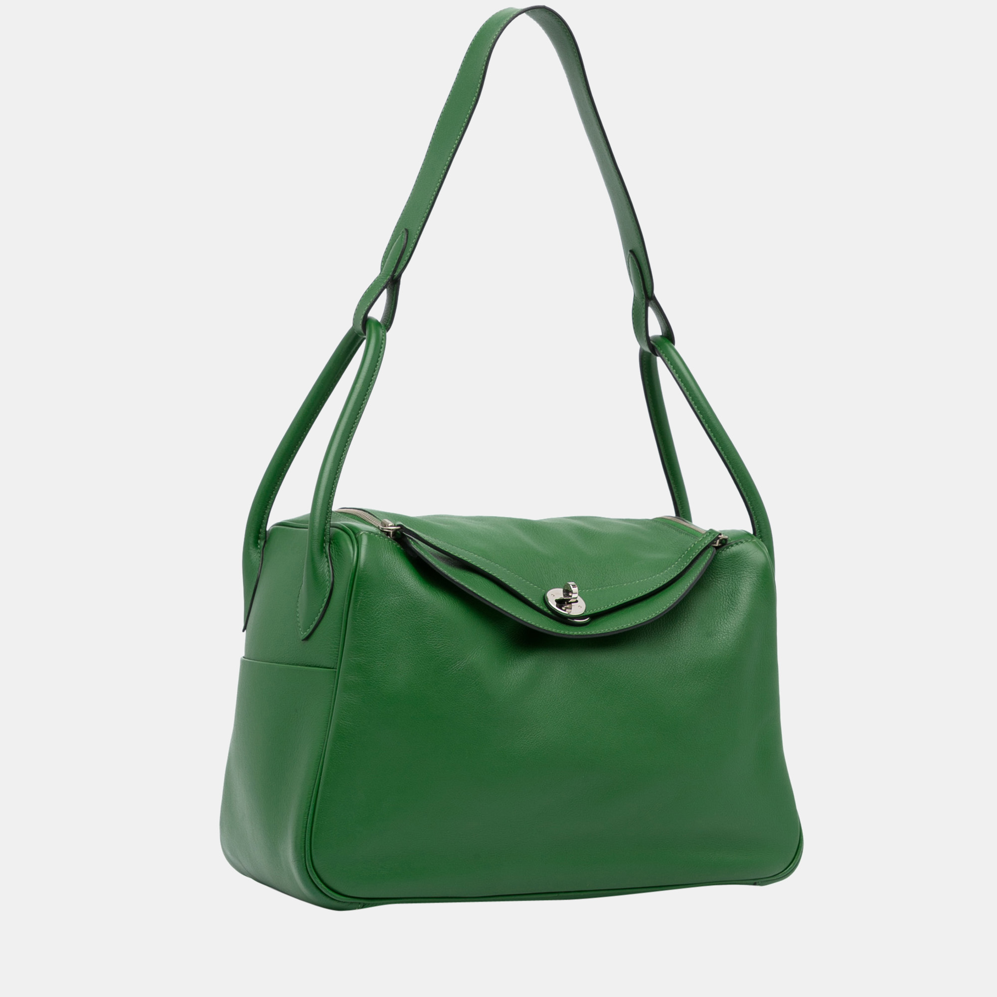 

Hermes Green Evercolor Lindy 26
