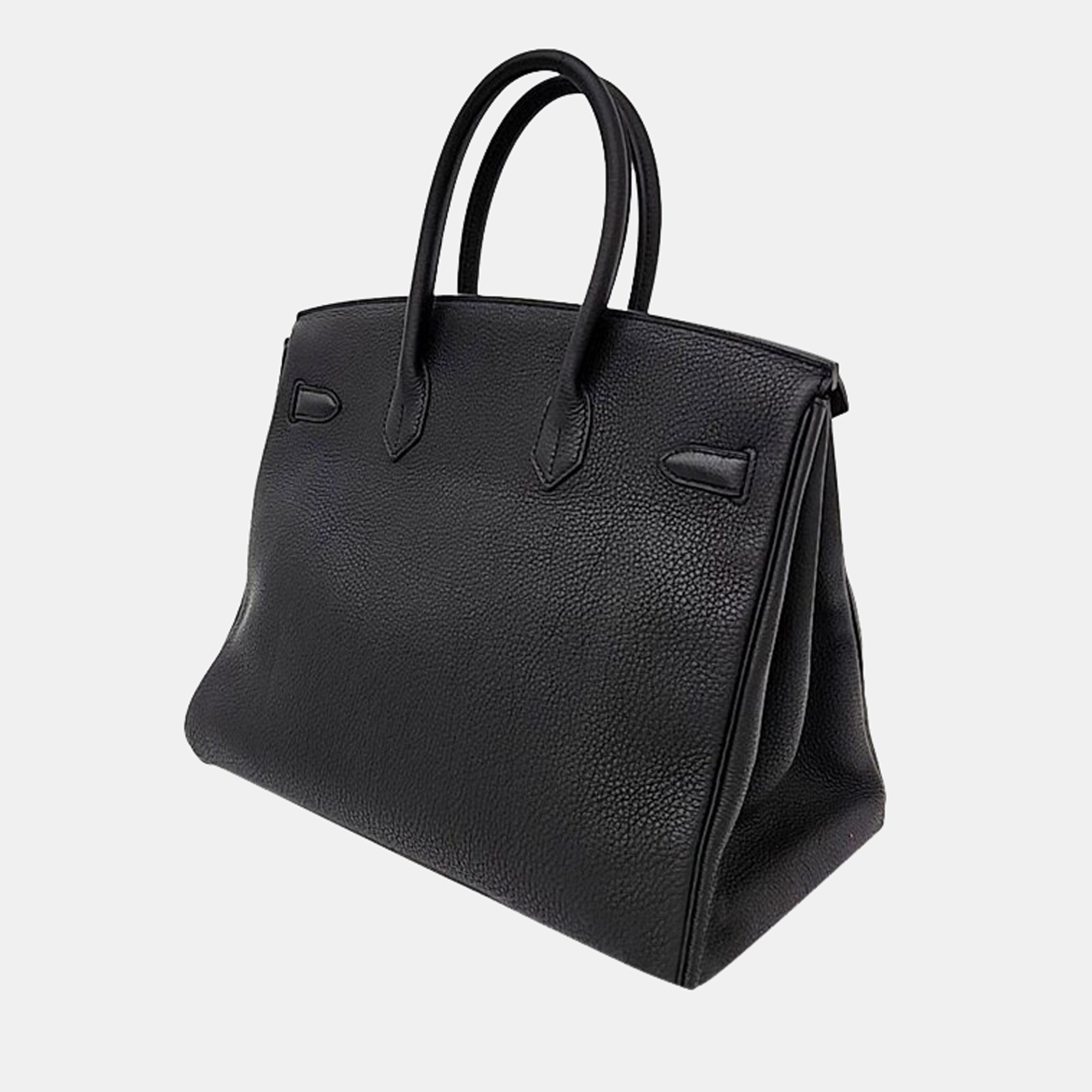 

Hermes Black Togo Leather Gold Hardware Birkin 35 Bag