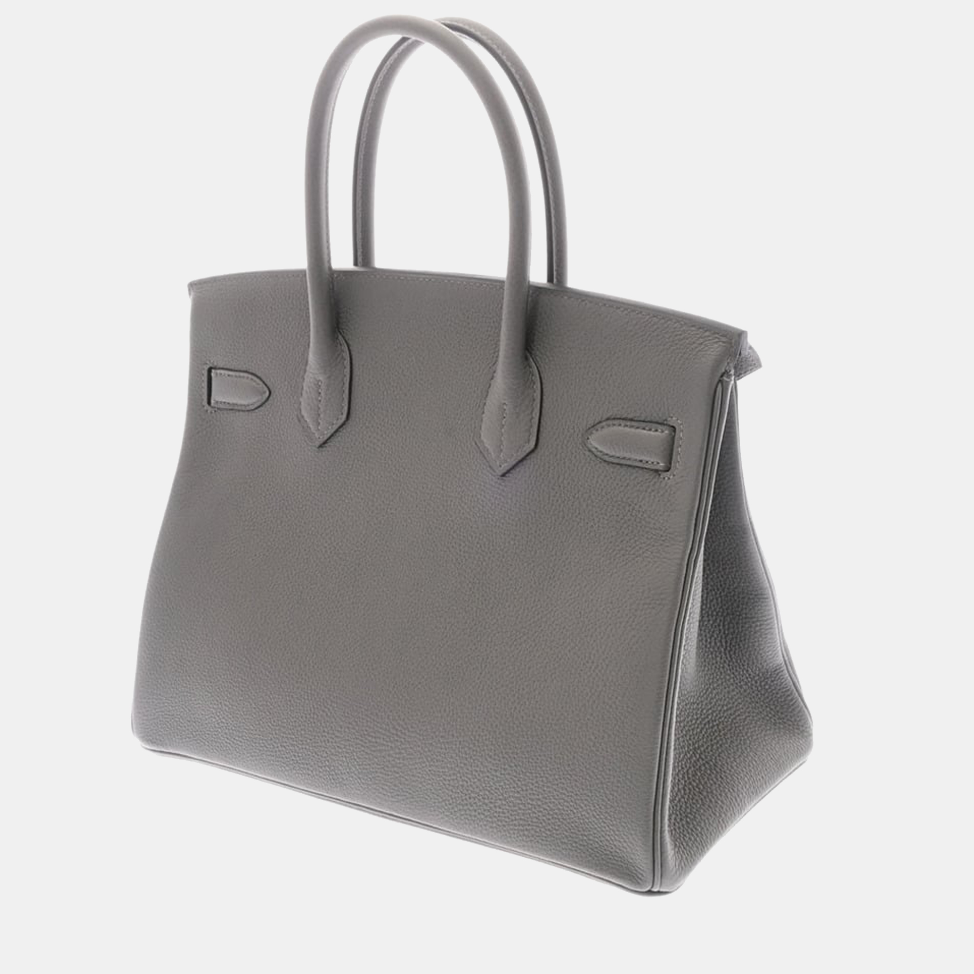 

HERMES Hermes Birkin 30 ethane palladium metal fittings B stamped (around 2023) Ladies Togo handbag, Grey
