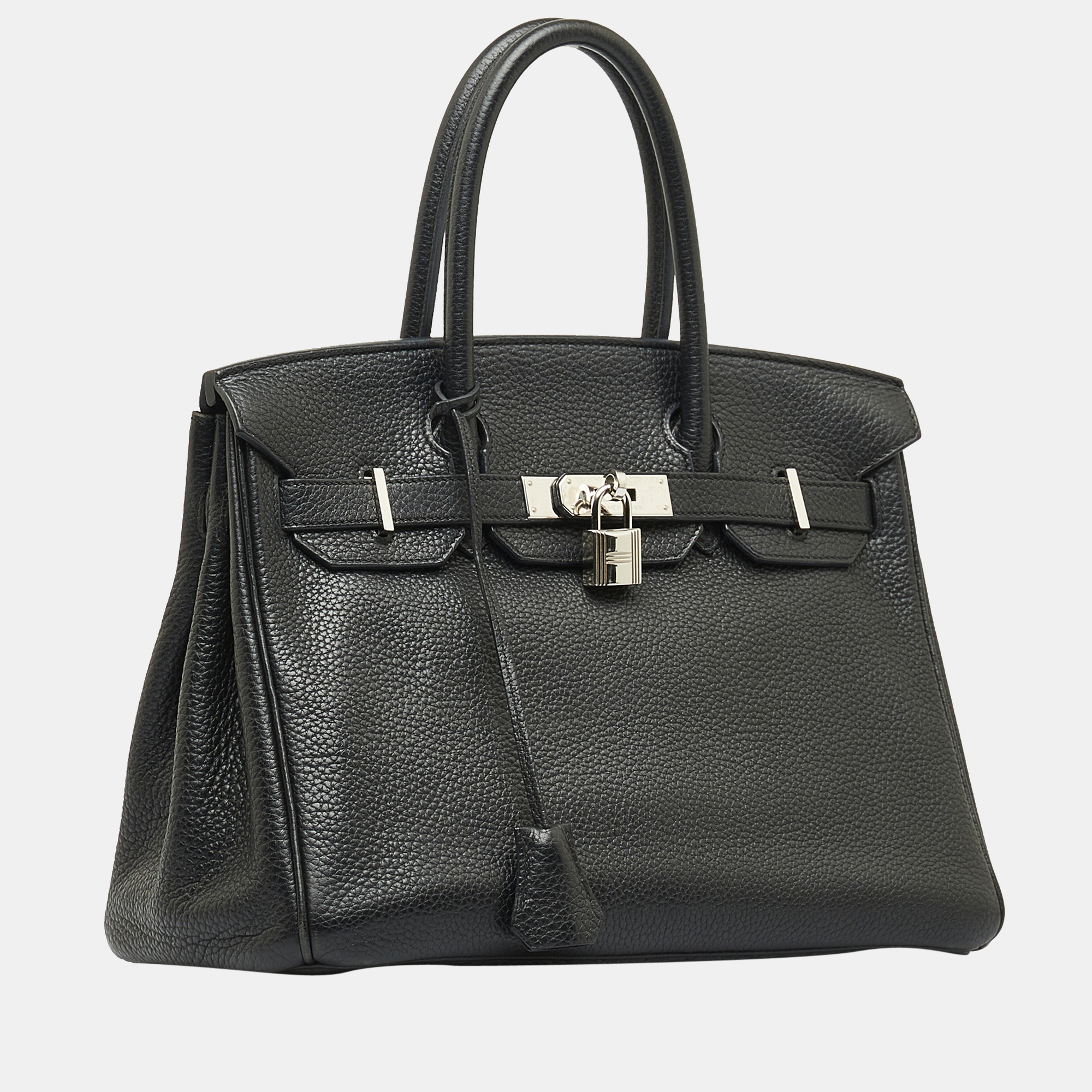 

Hermes Black Clemence Birkin 30