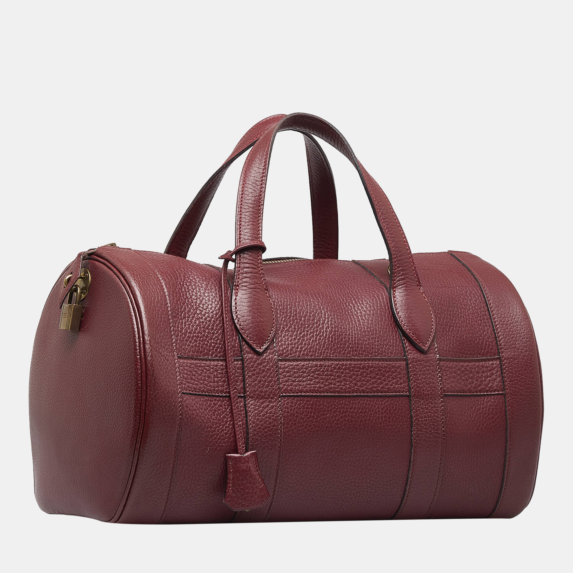 

Hermes Burgundy Ardennes Satchel