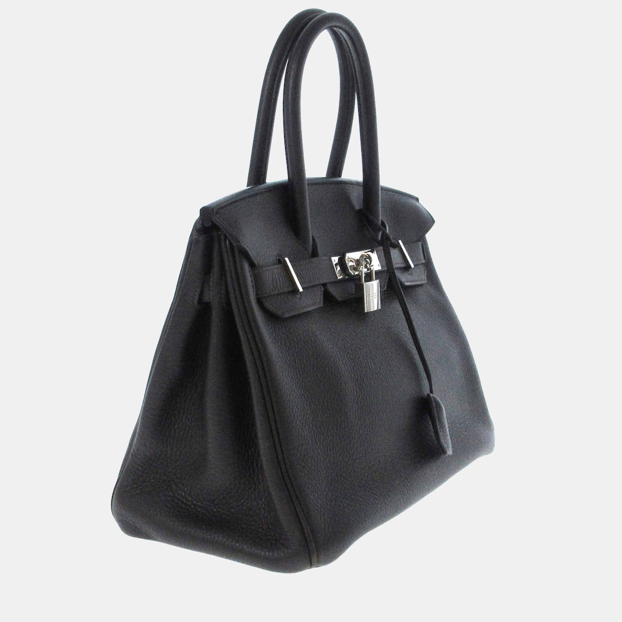 

Hermes Black Togo Leather Palladium Hardware Birkin 30 Bag