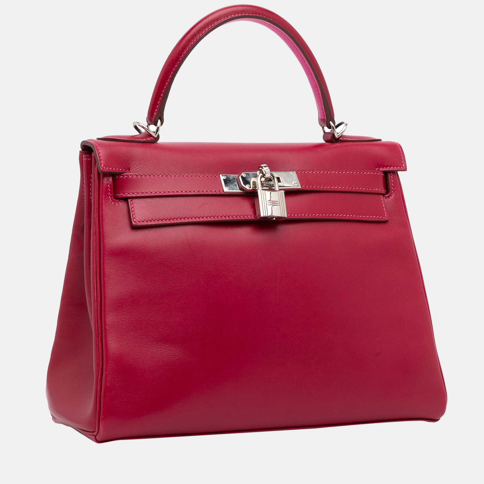 

Hermes Red Box Calf Kelly Retourne 28