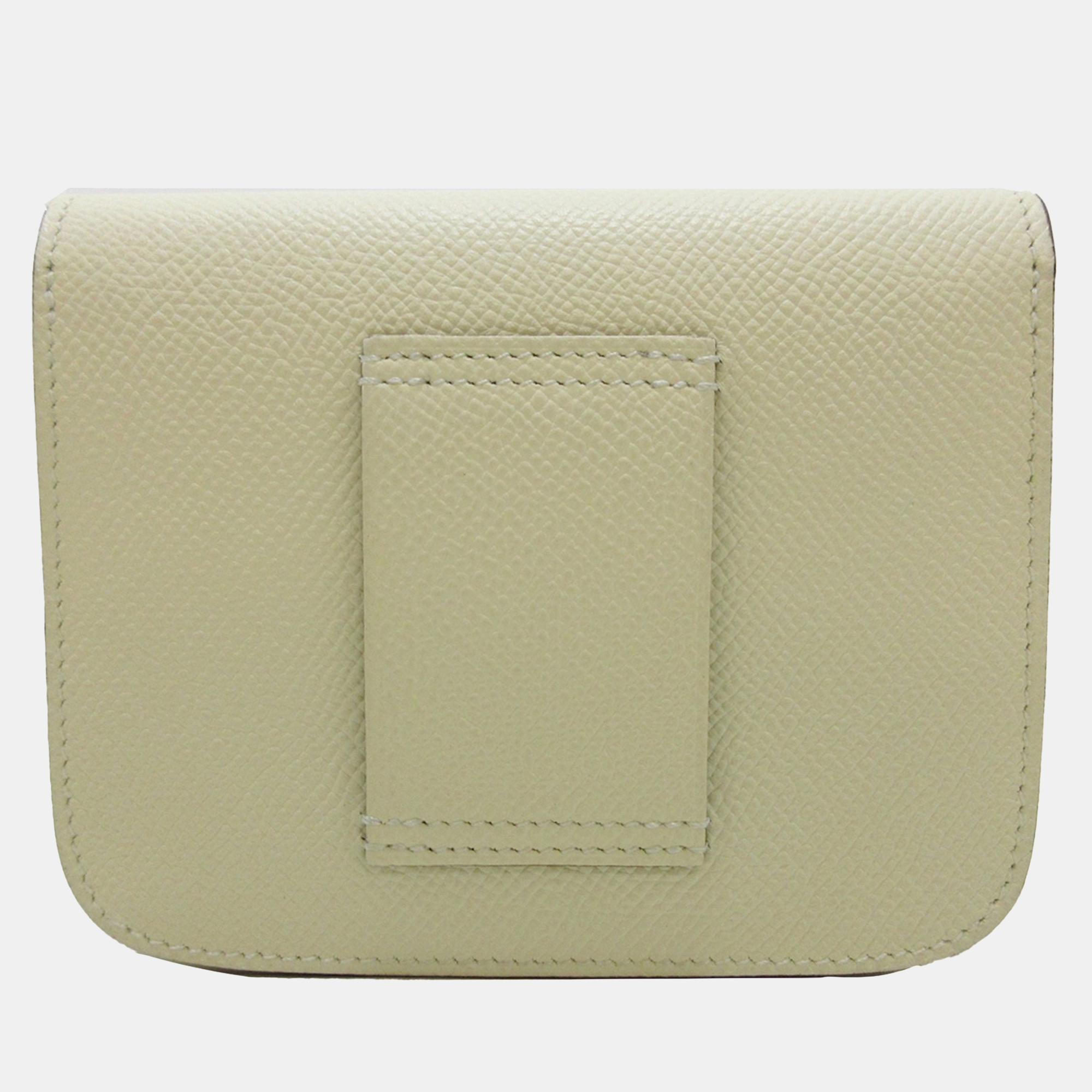 

Hermes Epsom Constance Slim Compact Wallet, White