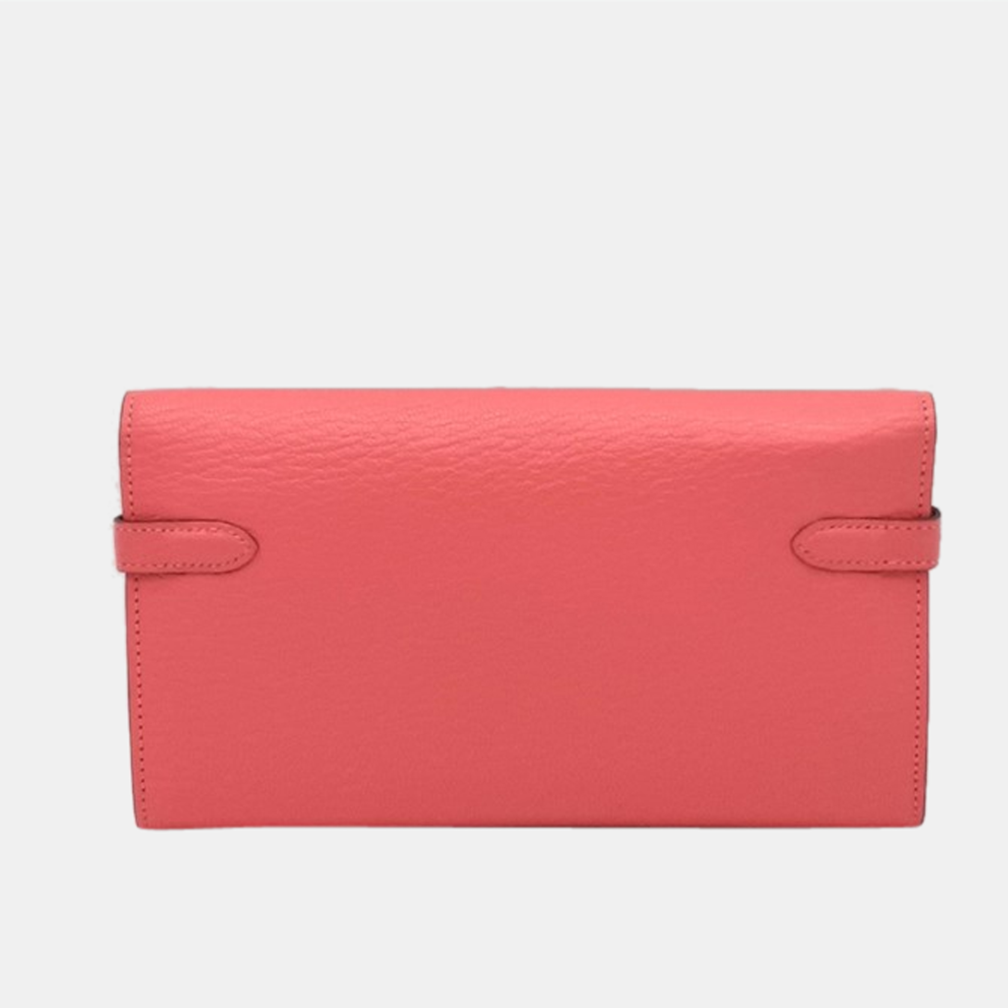 

Hermes Leather Kelly Classic Wallet, Red