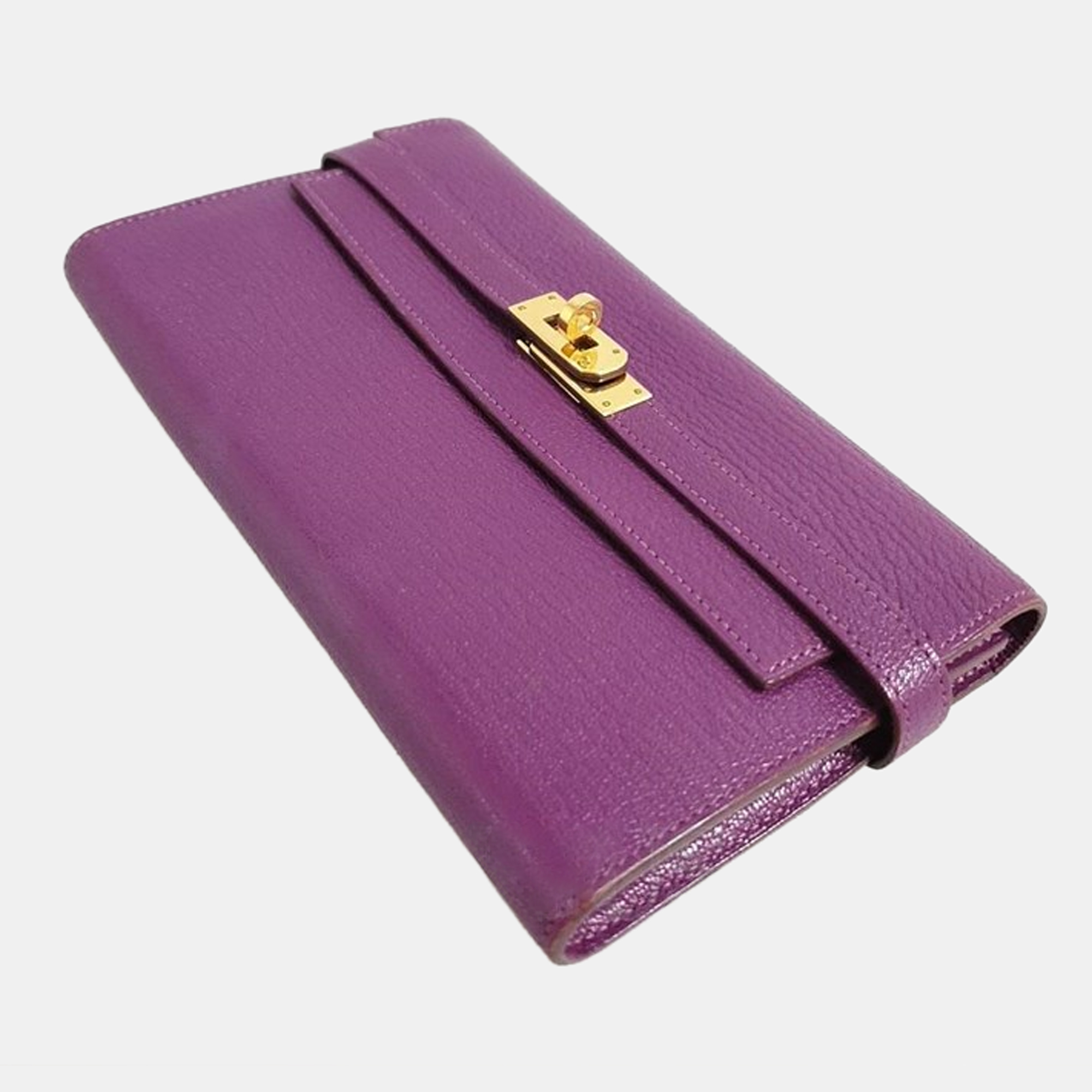 

Hermes Kelly classic Wallet, Purple