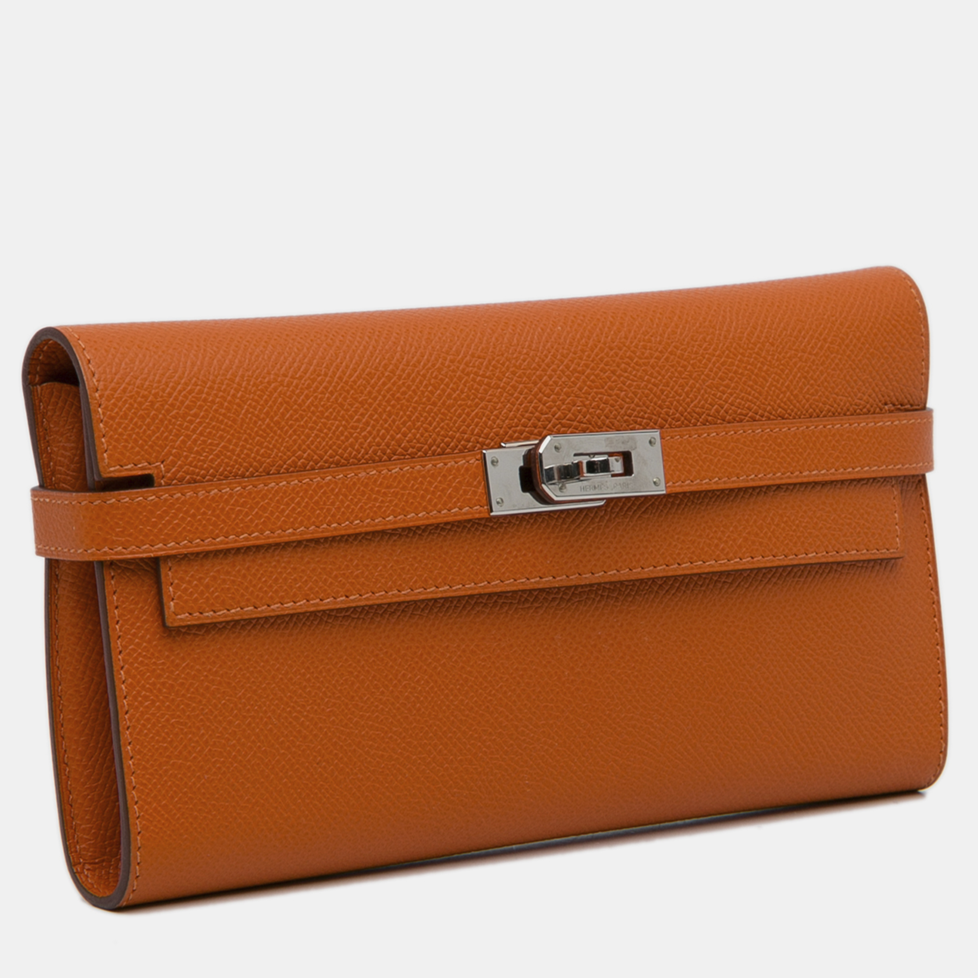 

Hermes Epsom Kelly Classic Wallet, Orange