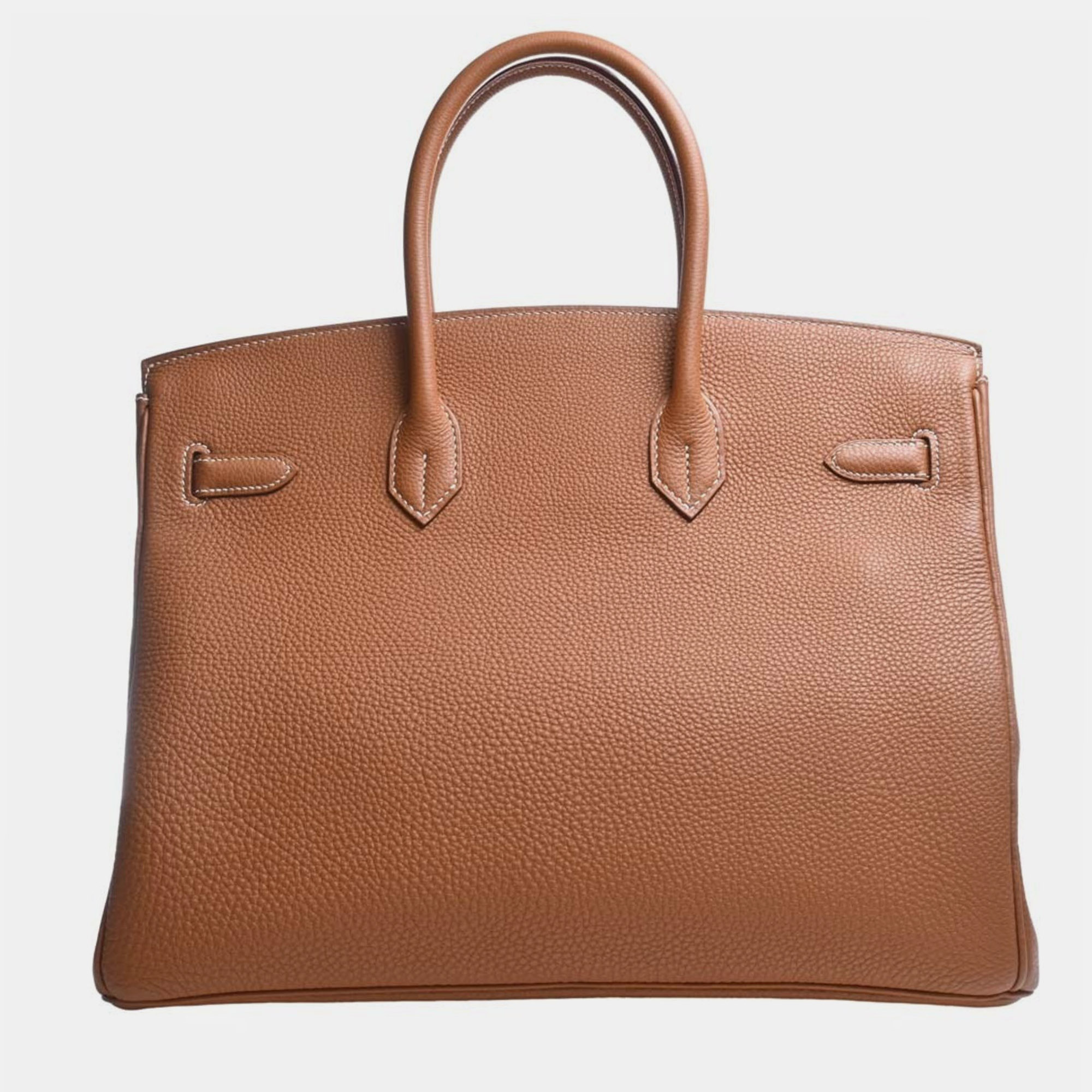 

HERMES Togo Birkin 35 Handbag 027634CC Brown Ladies