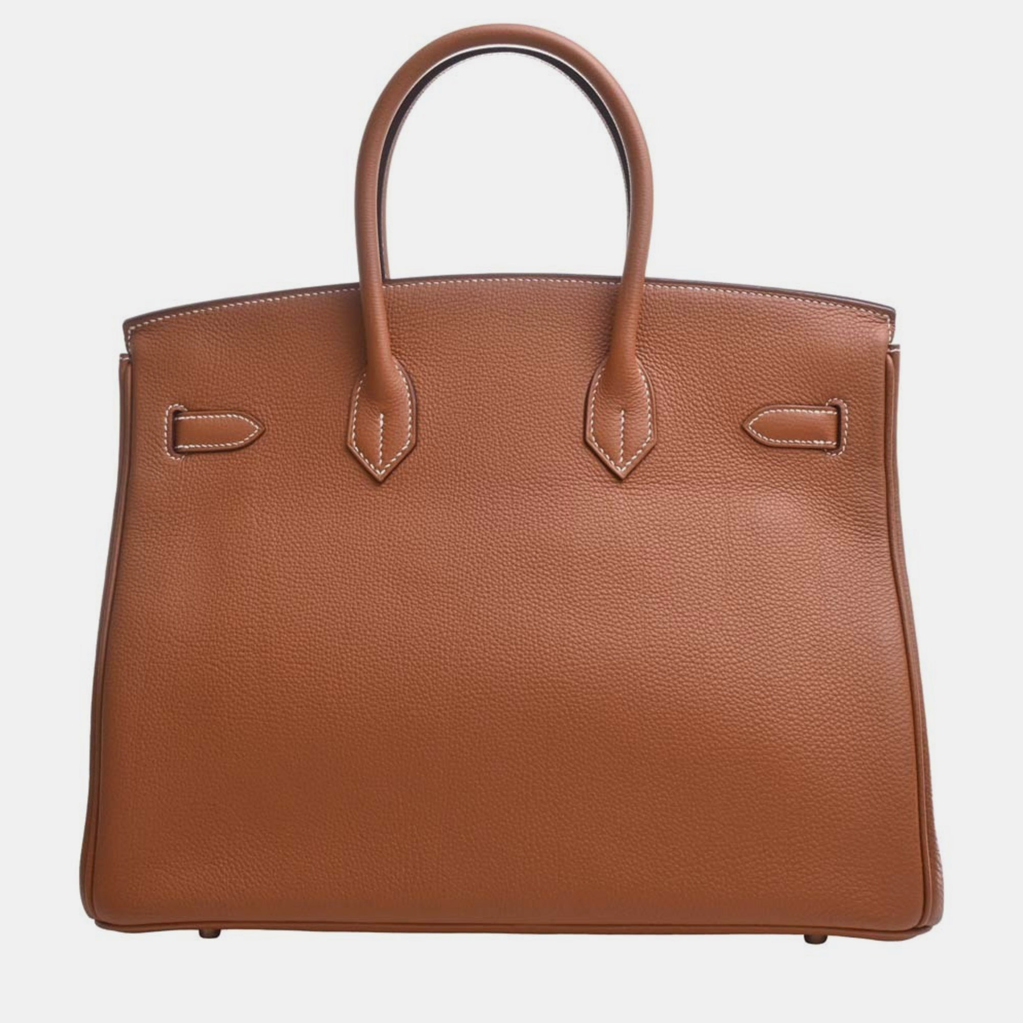 

HERMES Togo Birkin 35 Handbag Brown Ladies