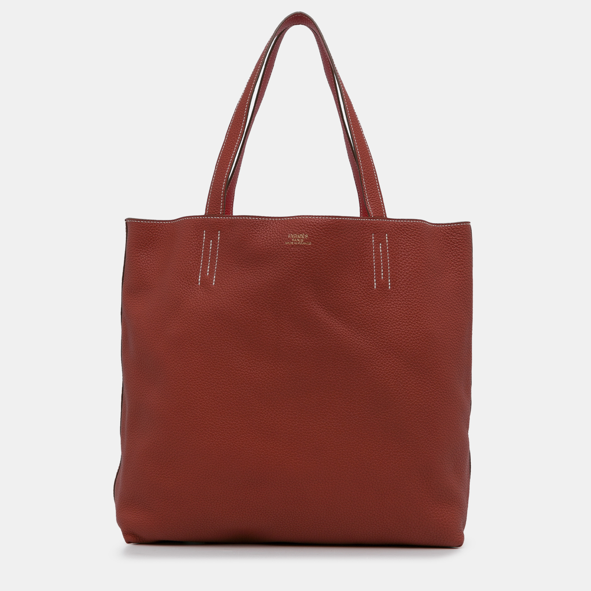 

Hermes Red Clemence Double Sens 36