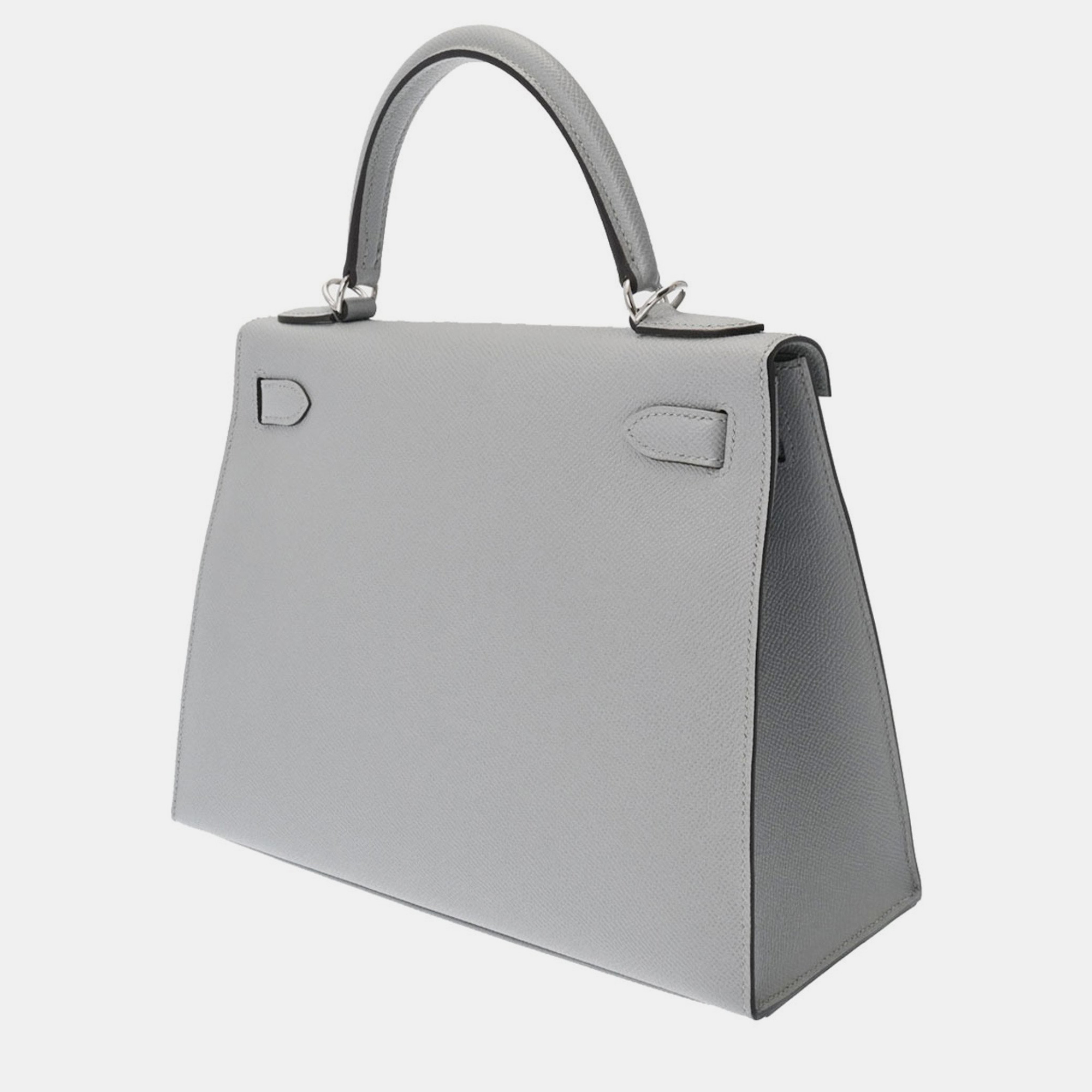 

Hermes Kelly Women's Epsom Leather Handbag White