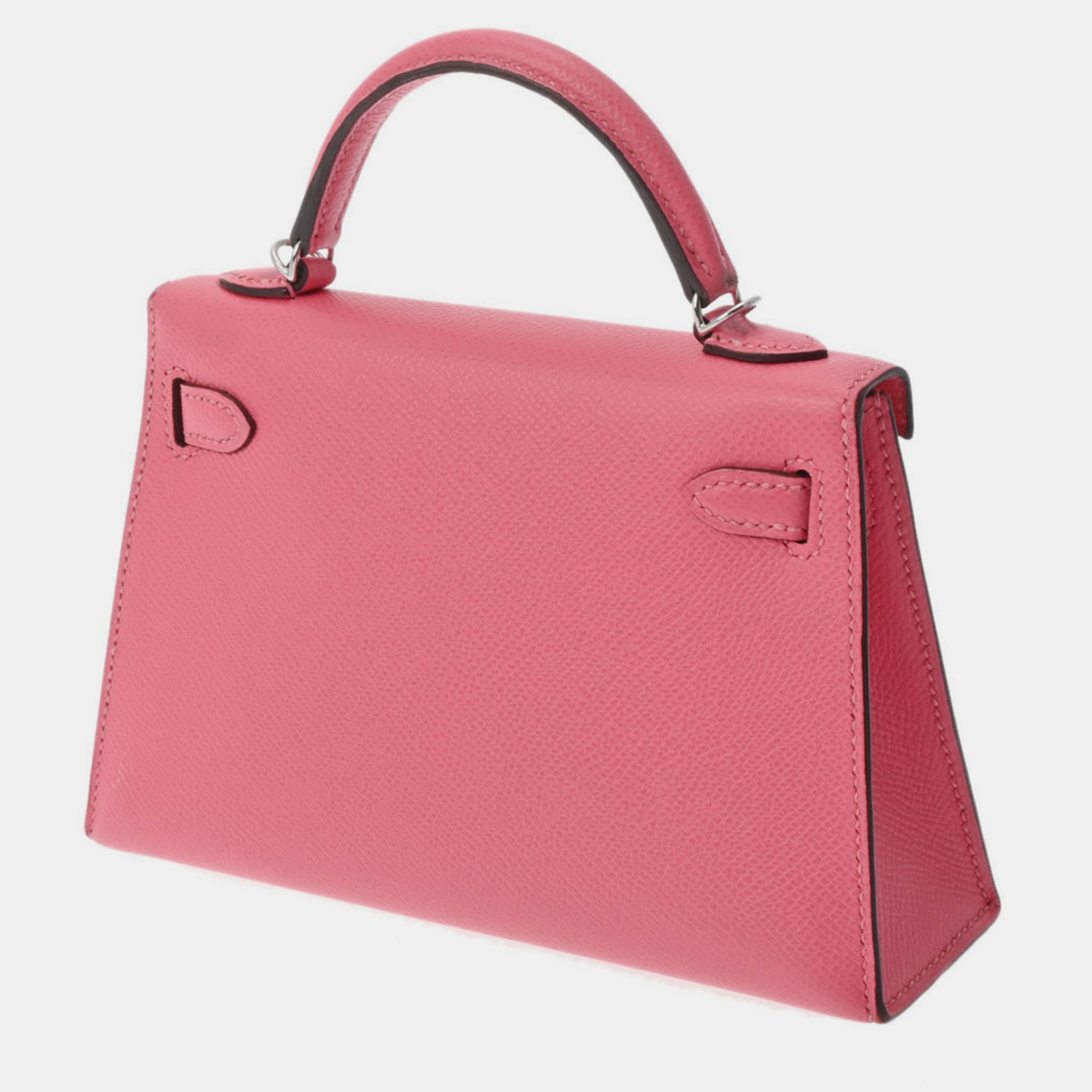 

HERMES Kelly 2 Rose Azalea Palladium hardware C engraved (around 2018) Ladies Vaux Epson bag Hermes handbag shoulder, Pink