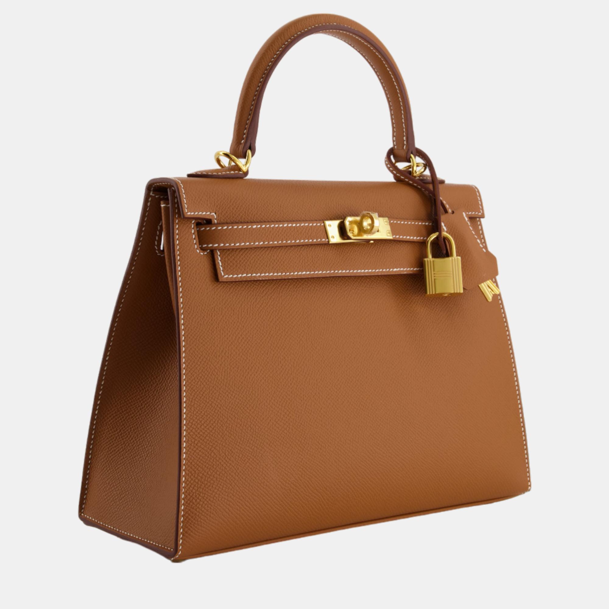 

Hermes Kelly  in Gold Epsom Leather with Gold Hardware