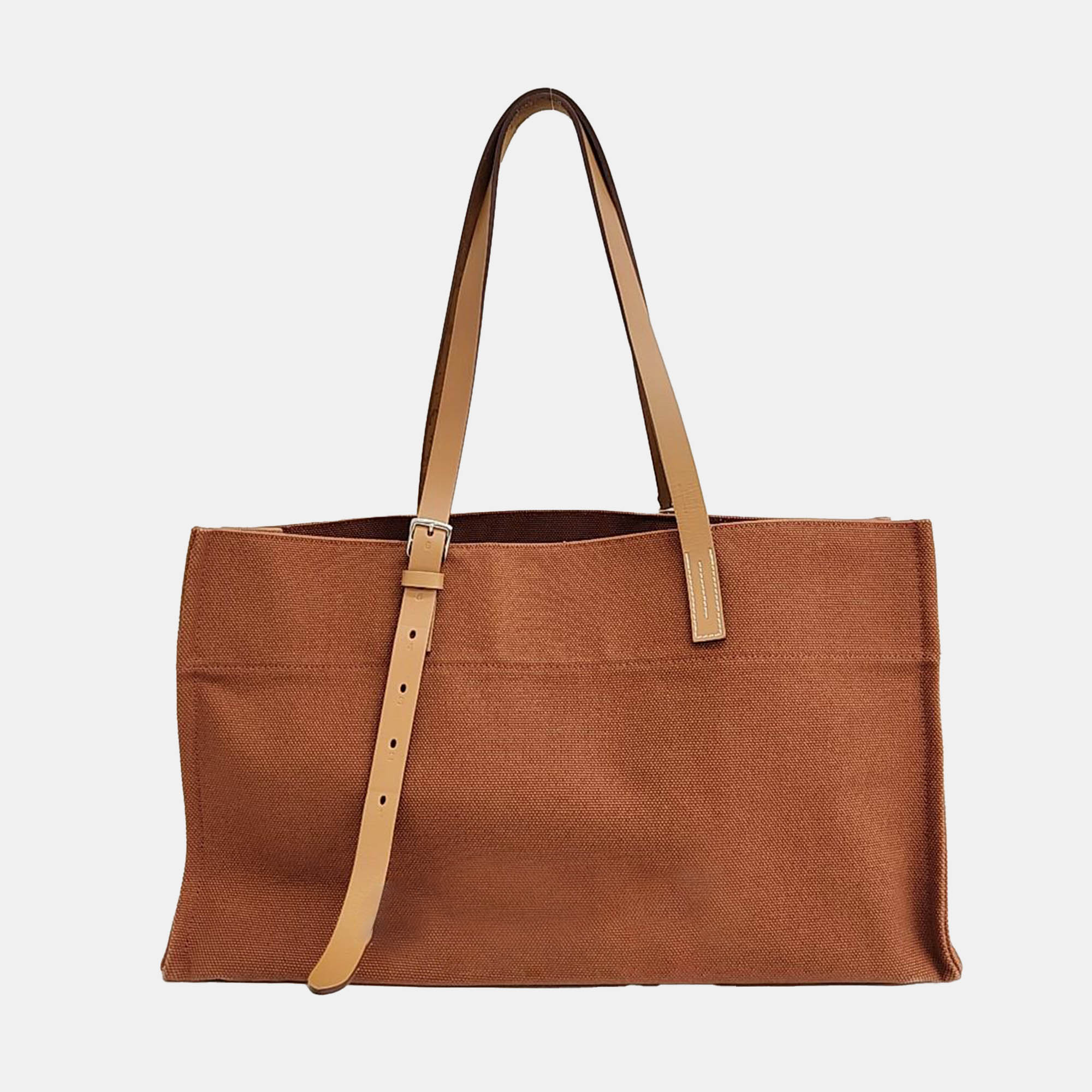 

Hermes Etriviere Shopping Bag, Brown