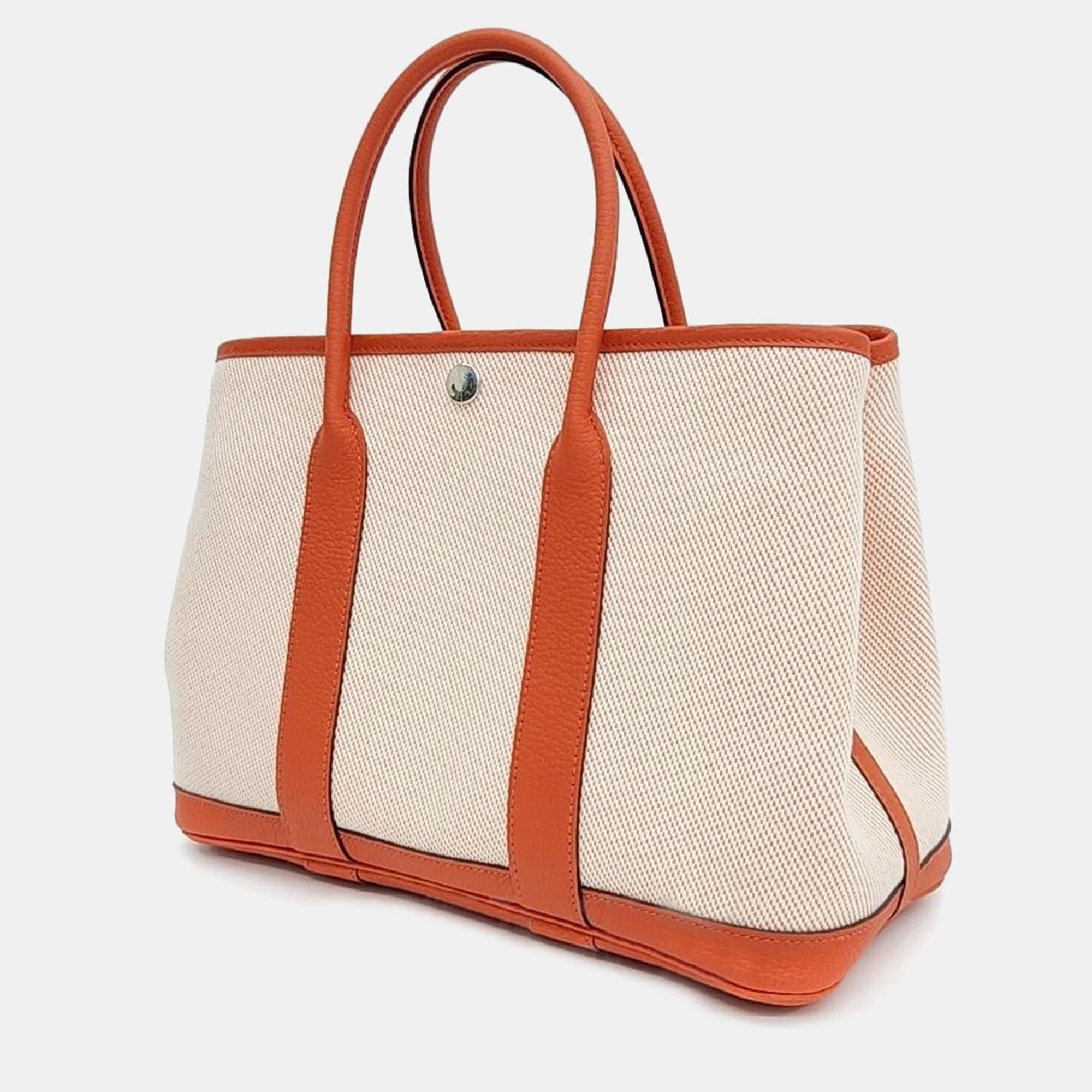 

Hermes Garden Party 30 Bag, Beige