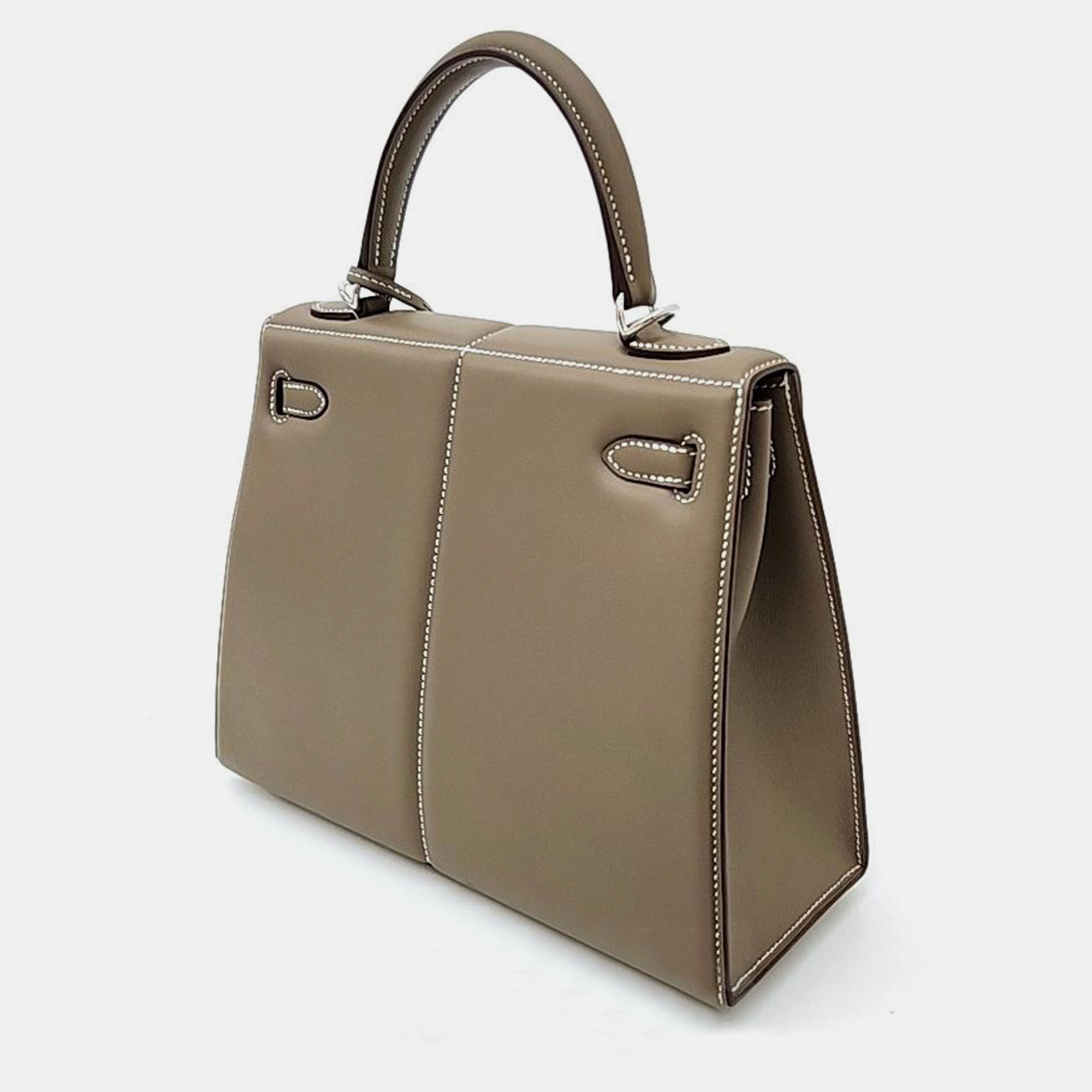 

Hermes Leather Brown Padded Kelly 25 Bag
