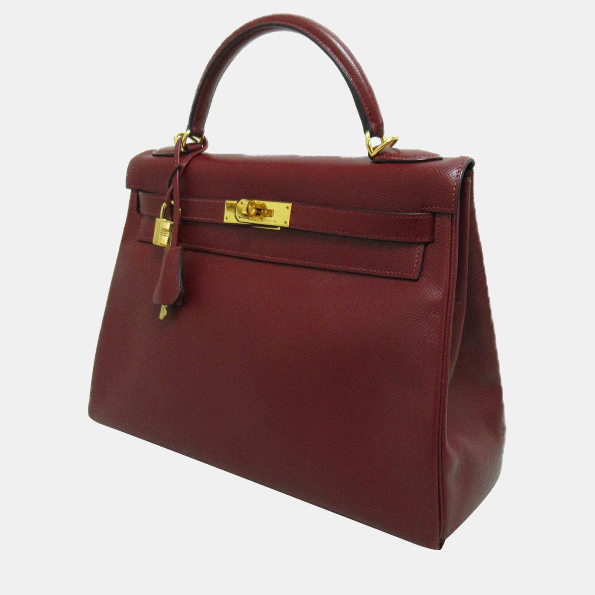 

Hermes Red 2000 Togo Kelly 32