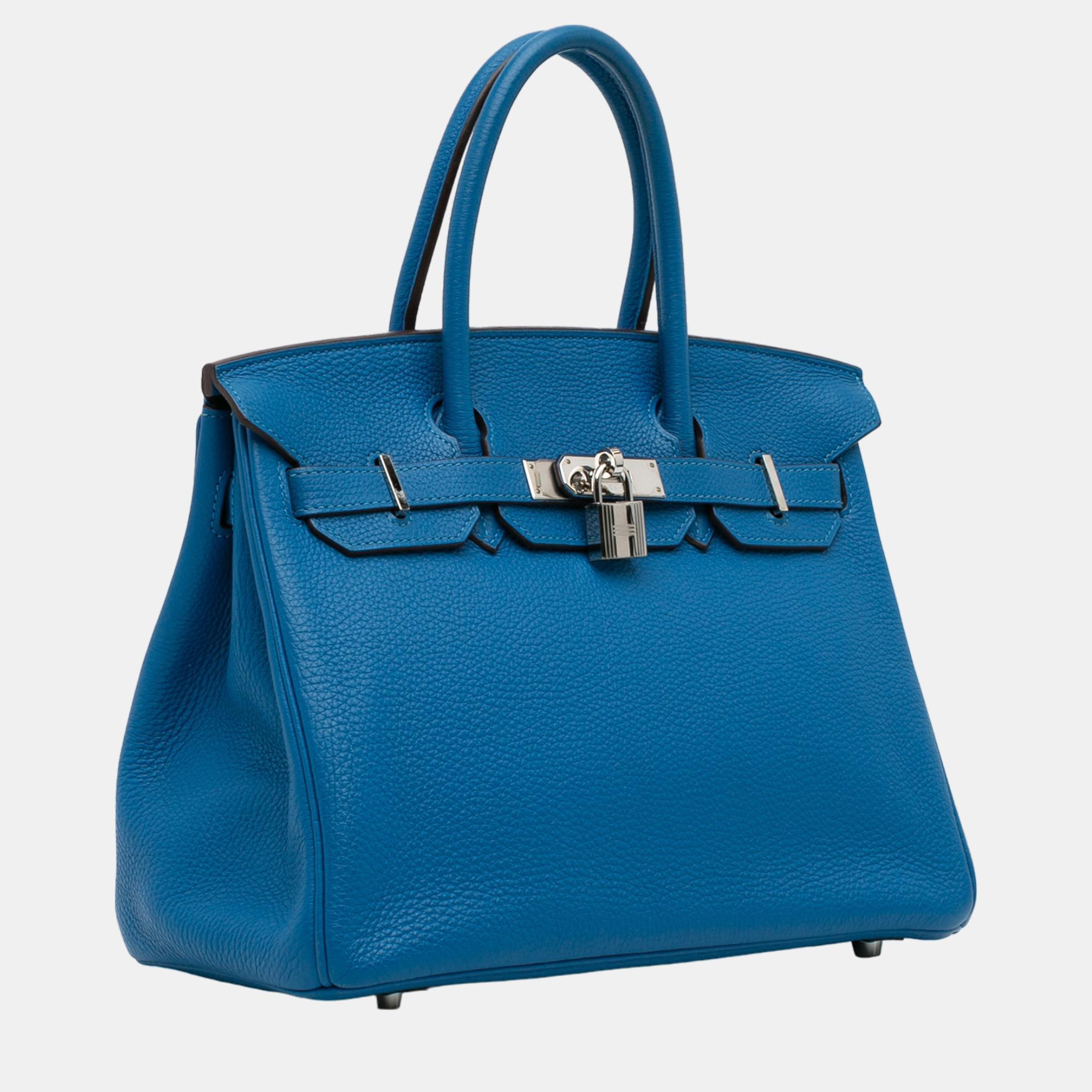 

Hermes Blue 2011 Togo Birkin 30