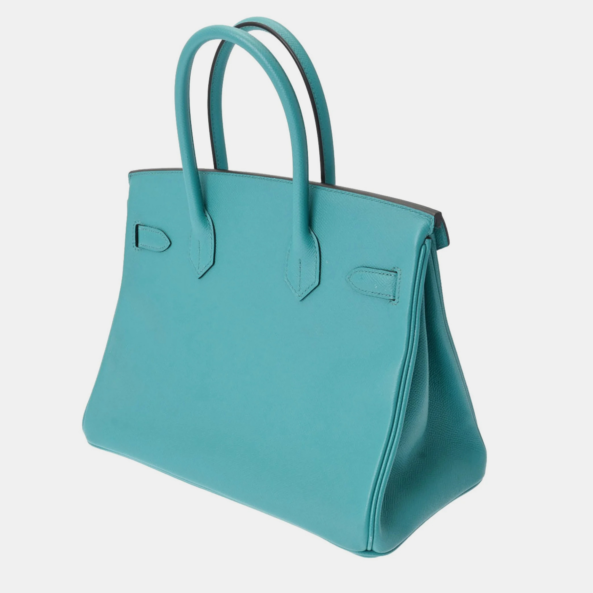 

HERMES Birkin 30 Blue Paon