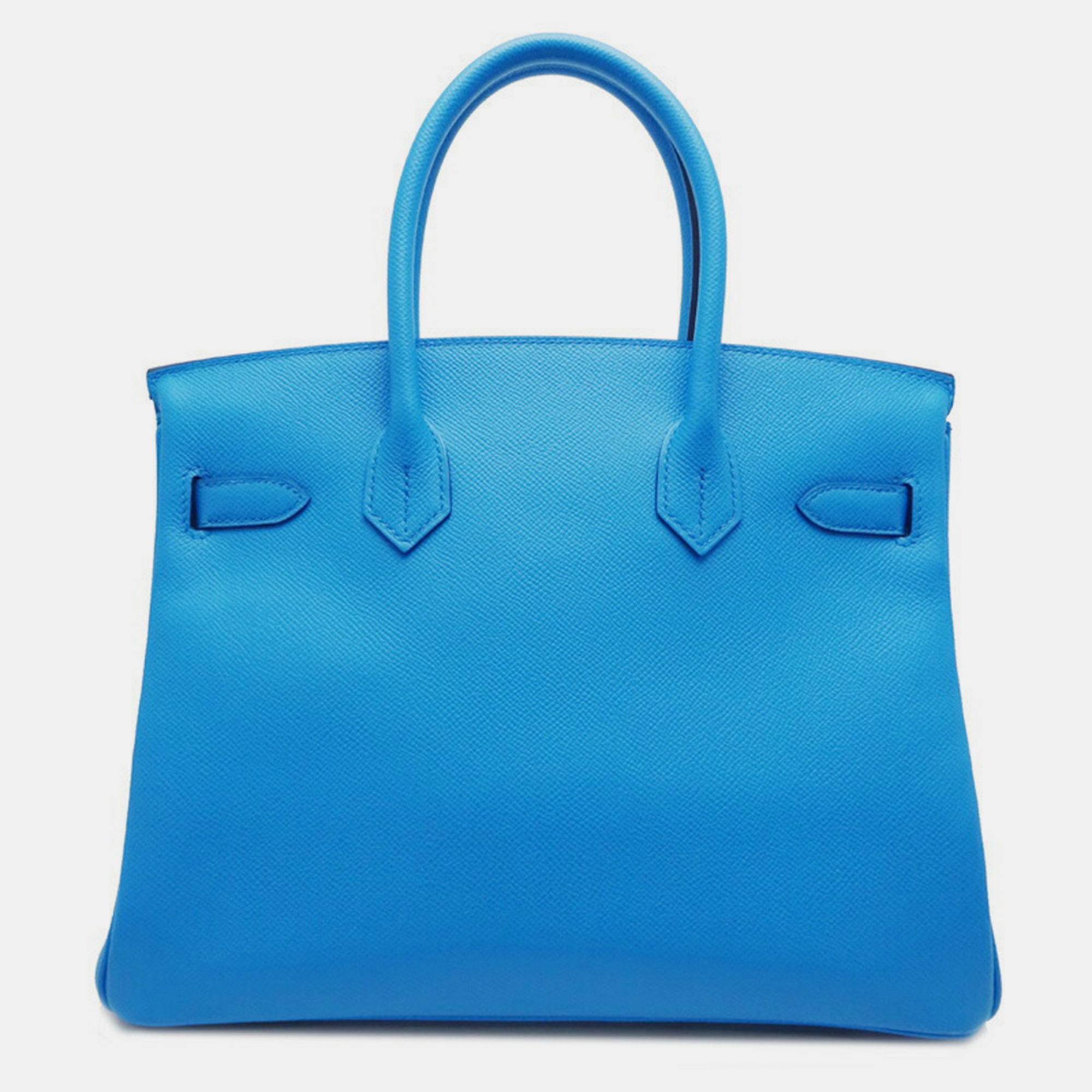 

Hermes Blue Epsom Leather Birkin 30 Tote Bag