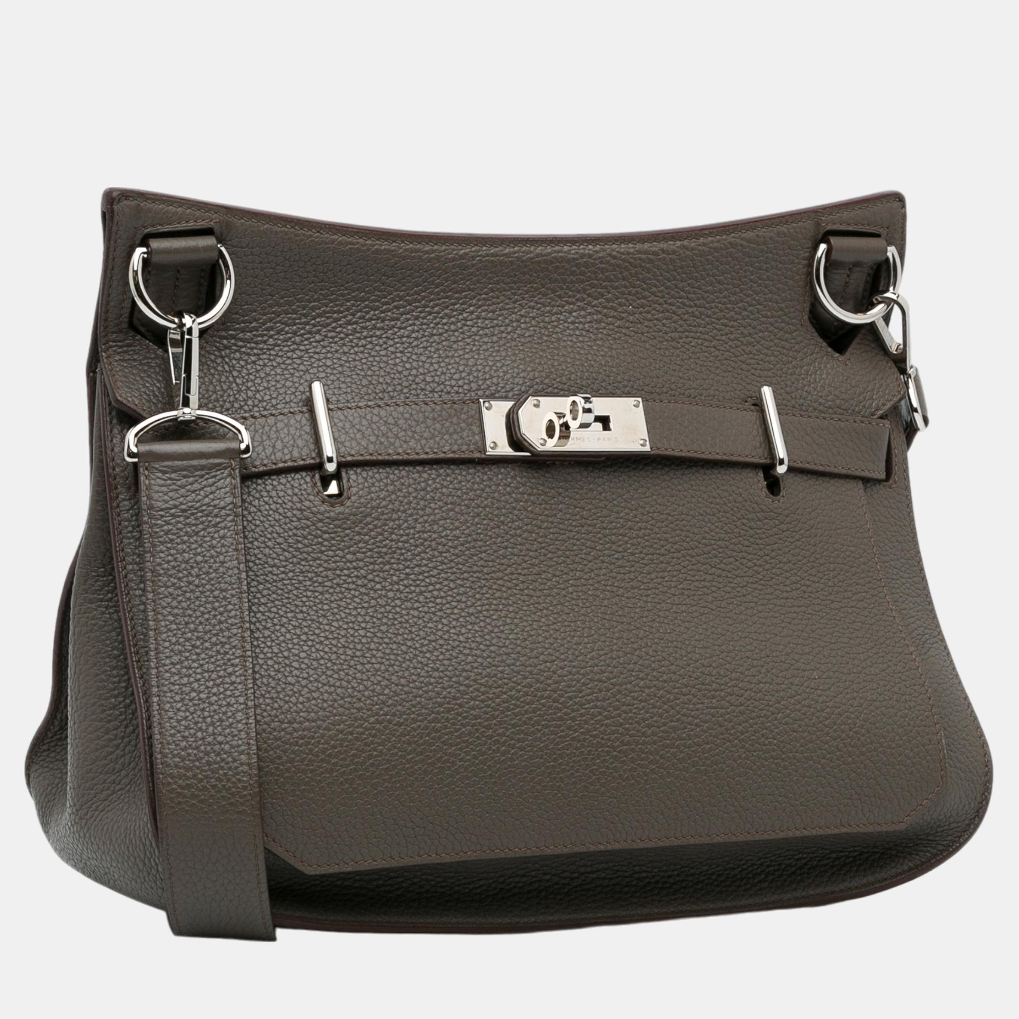 

Hermes Grey Clemence Jypsiere 34