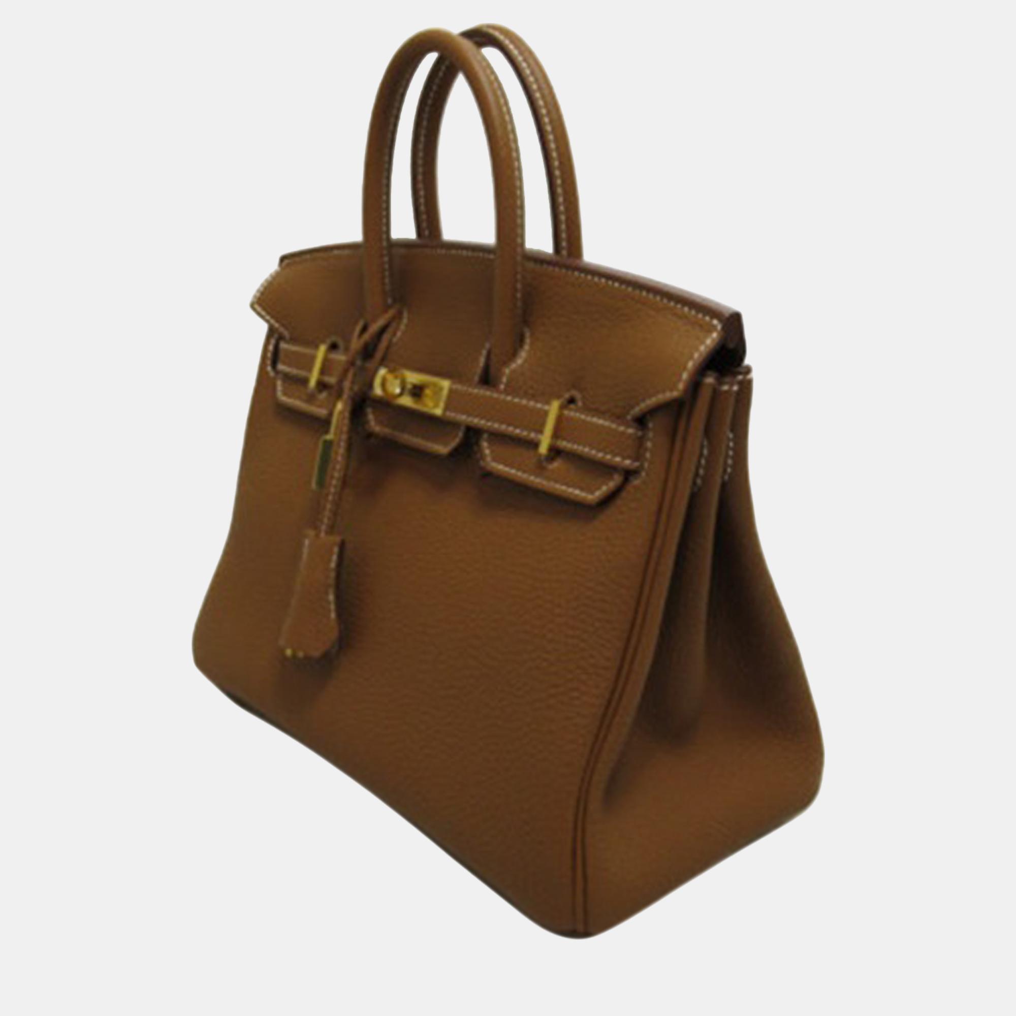 

Hermes Brown 2023 Togo Birkin 25
