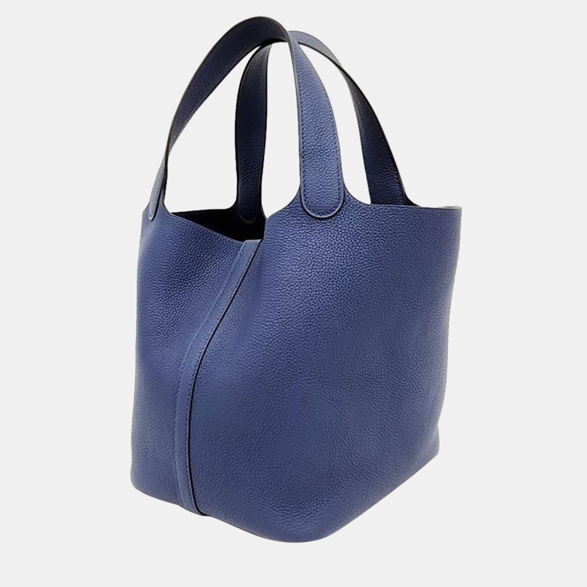 

Hermes Lock Picotin 22 Bag, Blue
