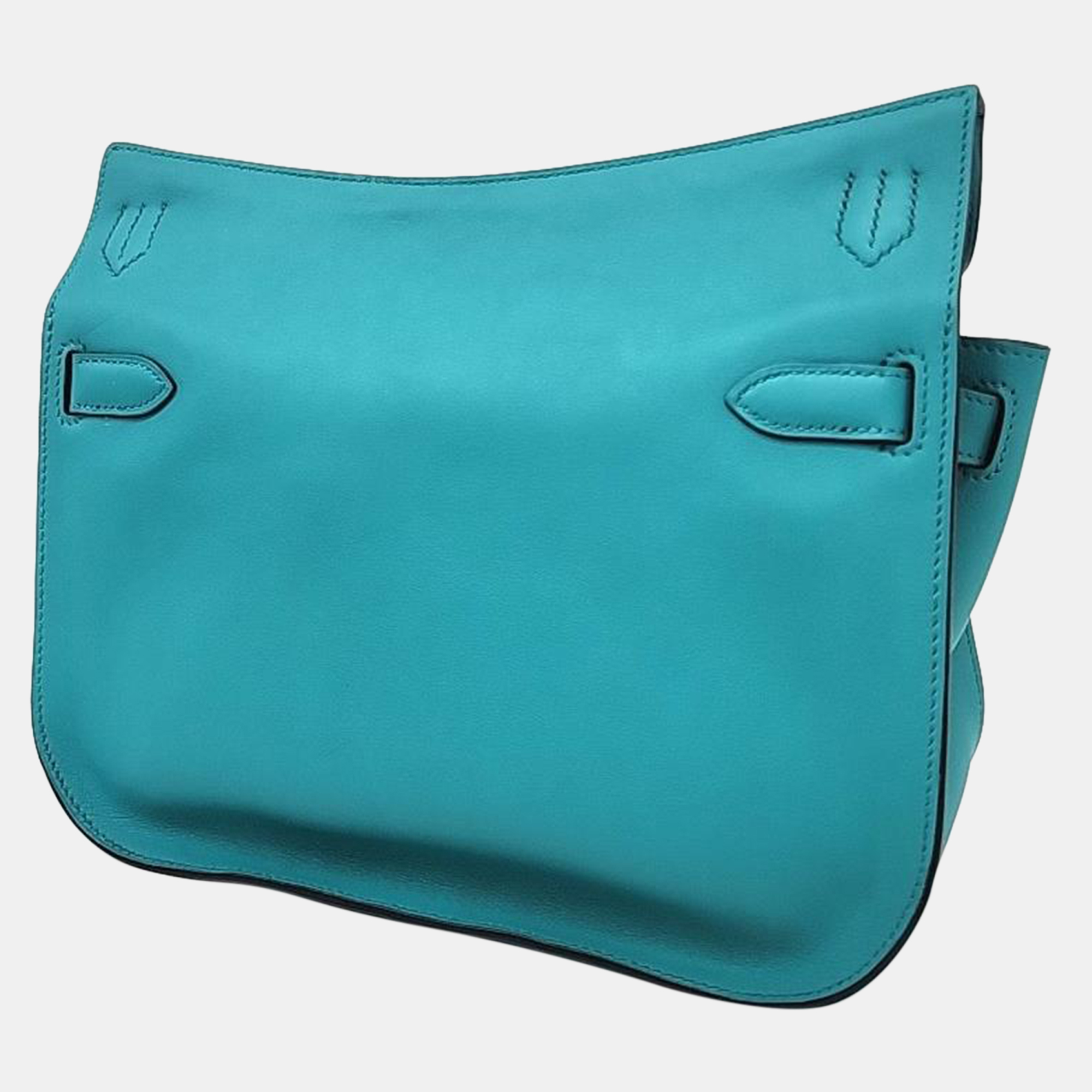 

Hermes Blue Leather Jypsiere 28 Bag