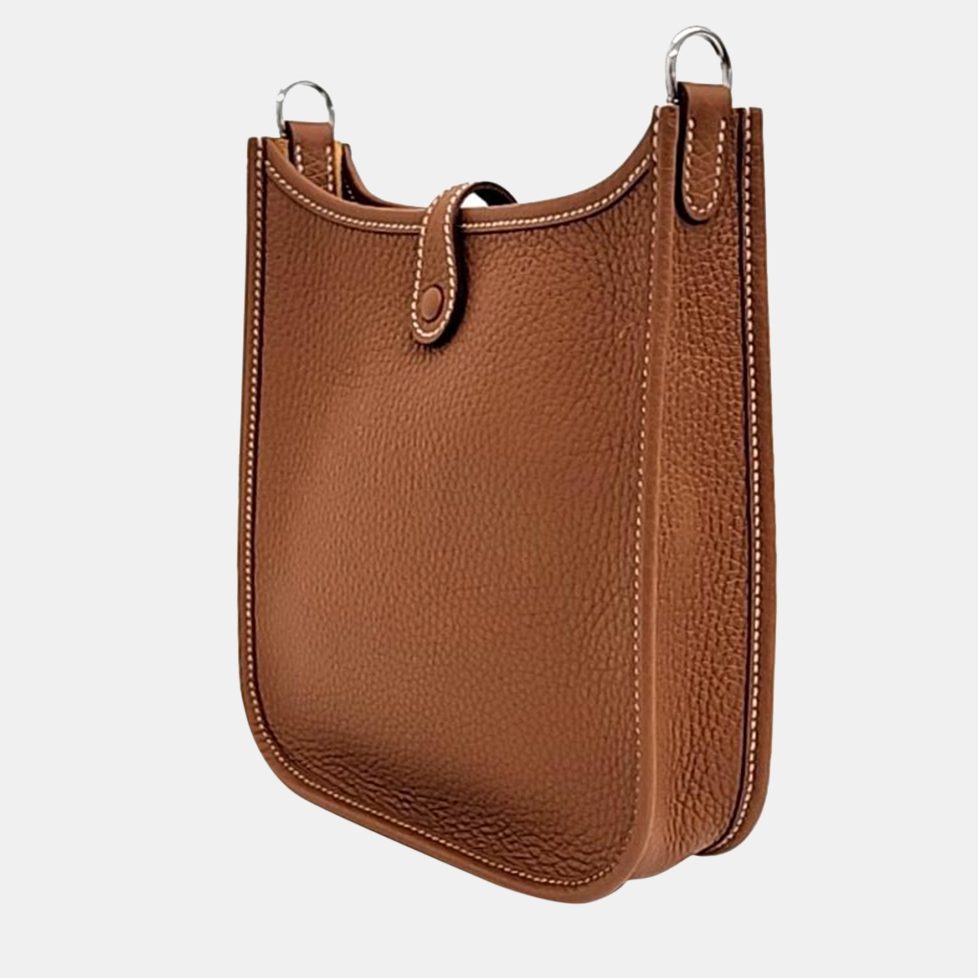 

Hermes Brown Leather Evelyn 16 Bag