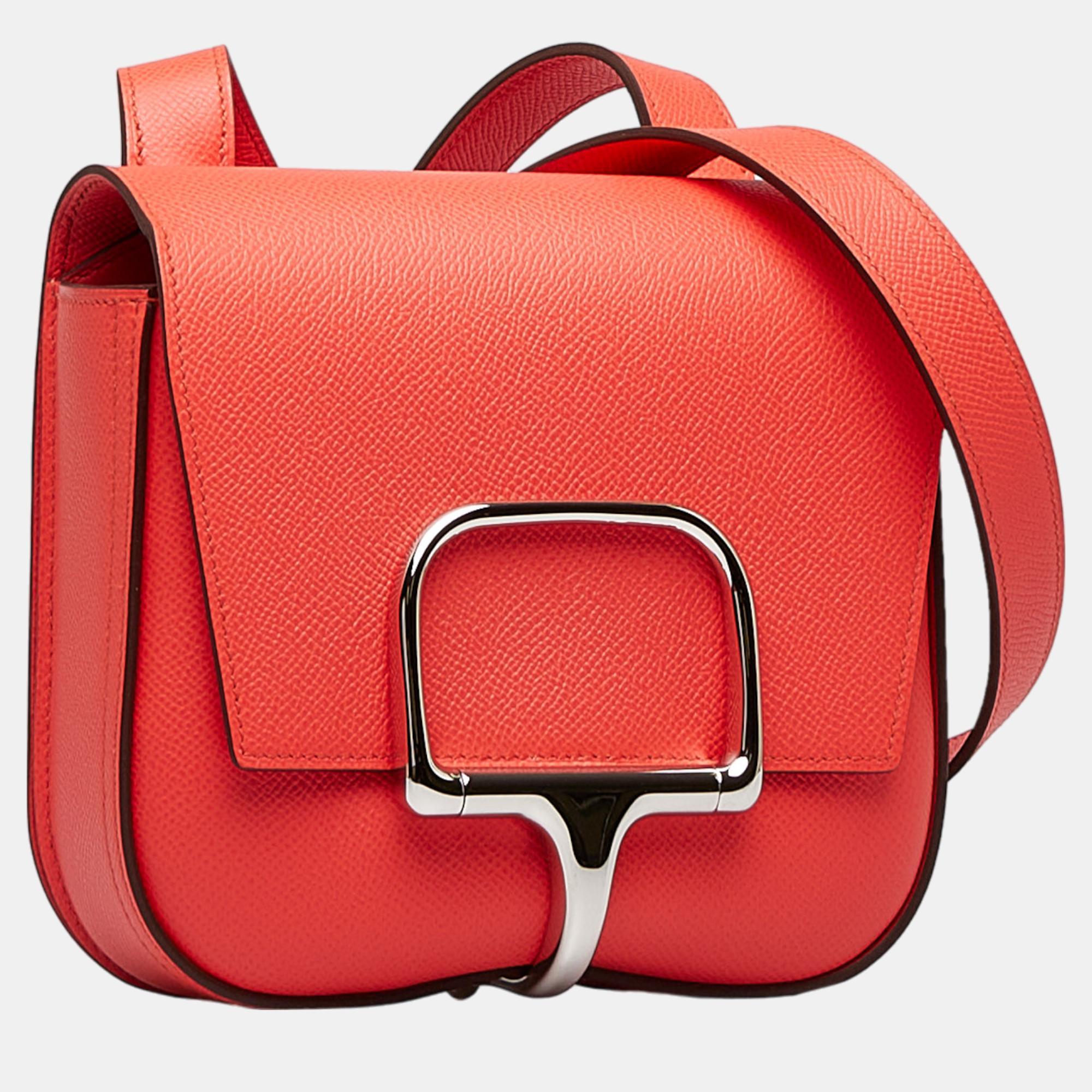 

Hermes Red Mini Epsom Della Cavalleria