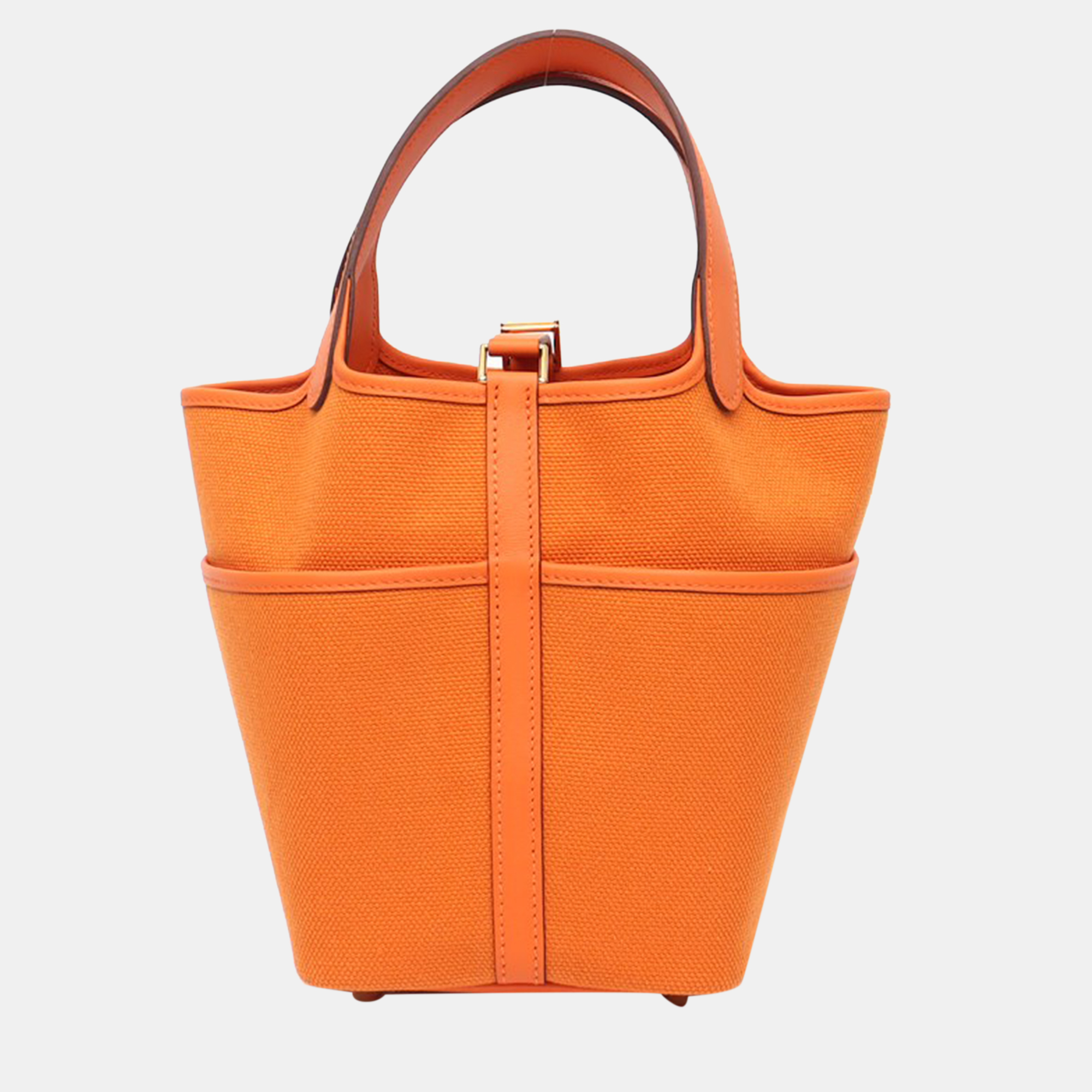 

Hermes Cargo Lock Picotin 18 handbag, Orange