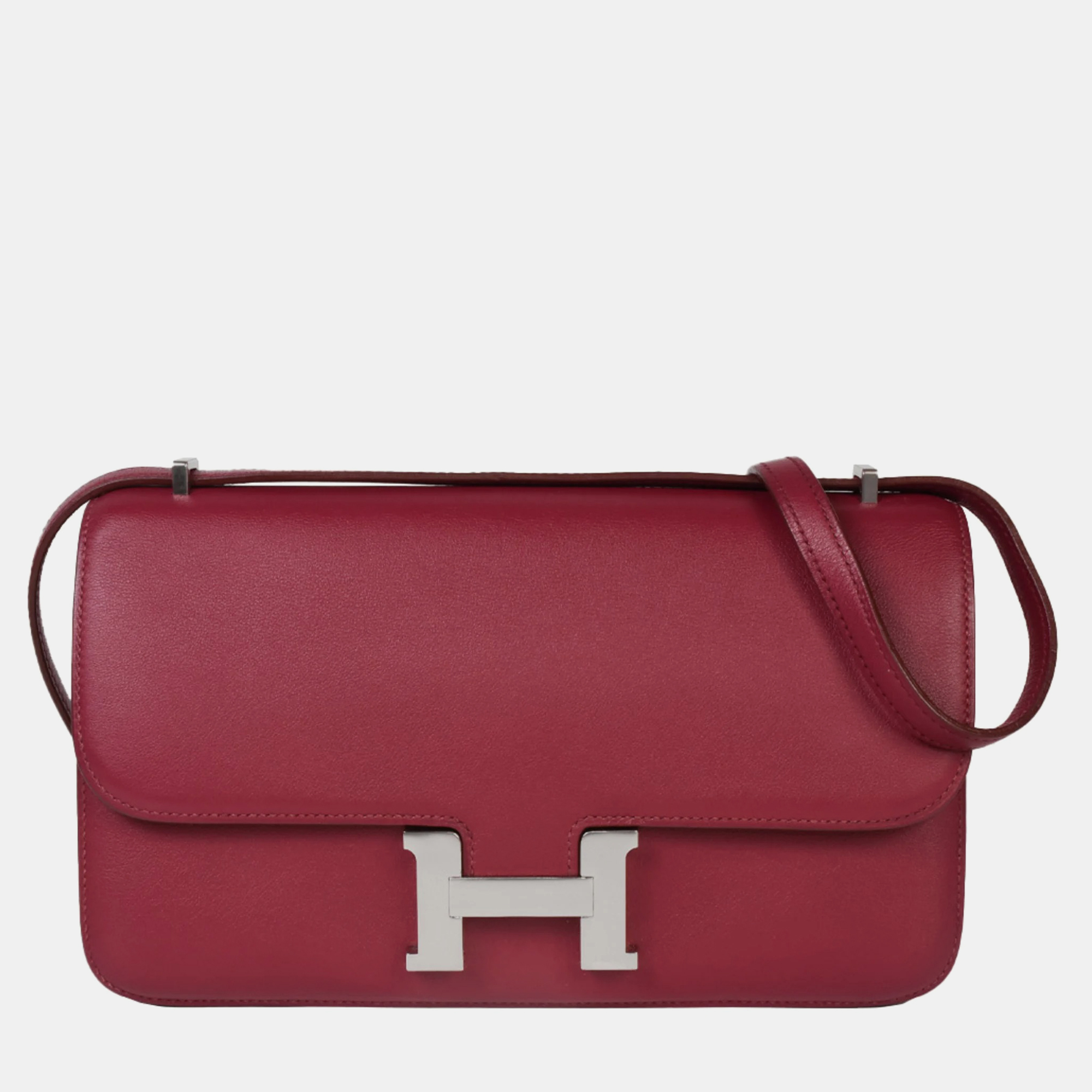 

HERMES Constance 3 Elan Rouge Ash Vota Delact P stamp (manufactured in 2012) Shoulder bag, Brown