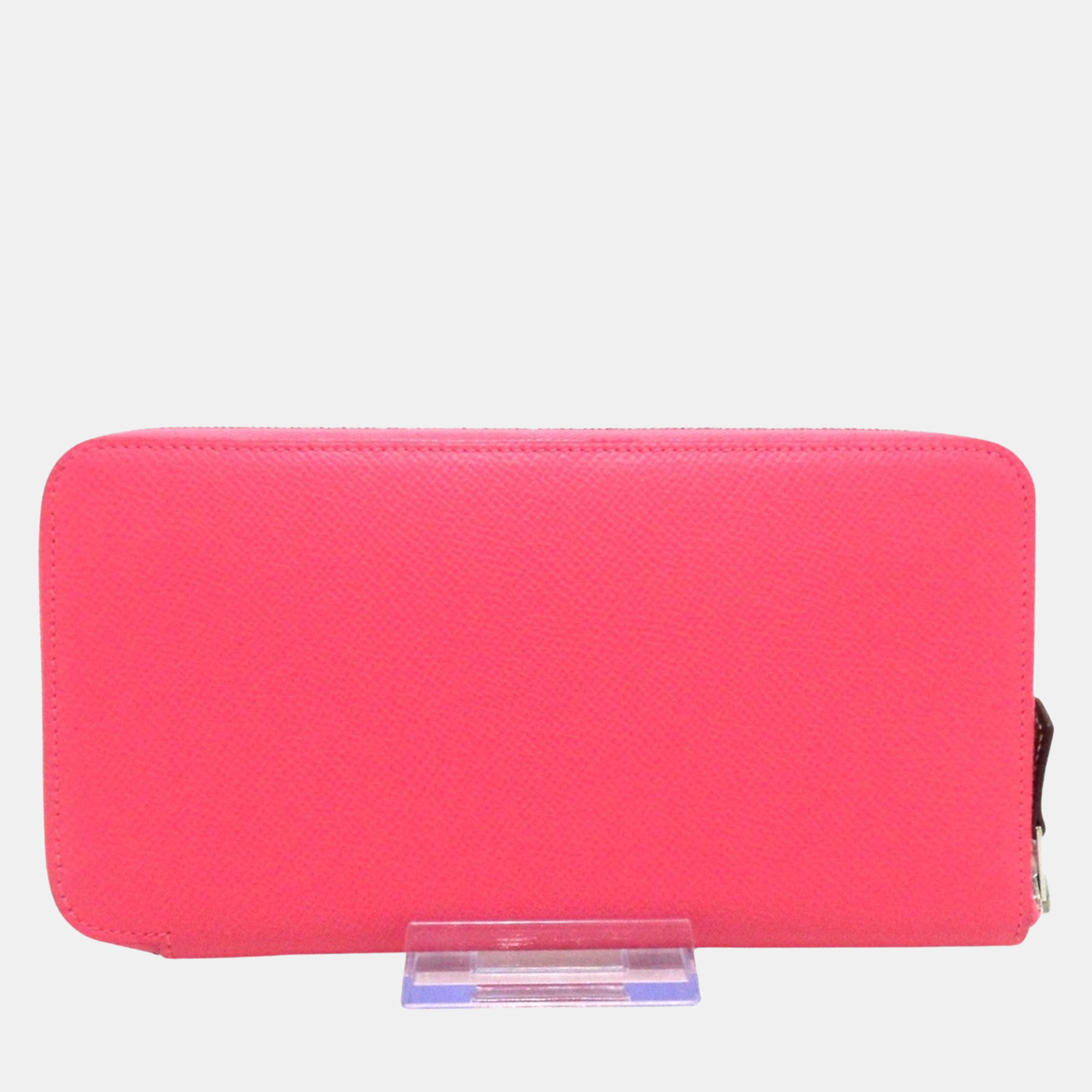 

Hermes Pink Epsom Leather Azap Classique Wallet