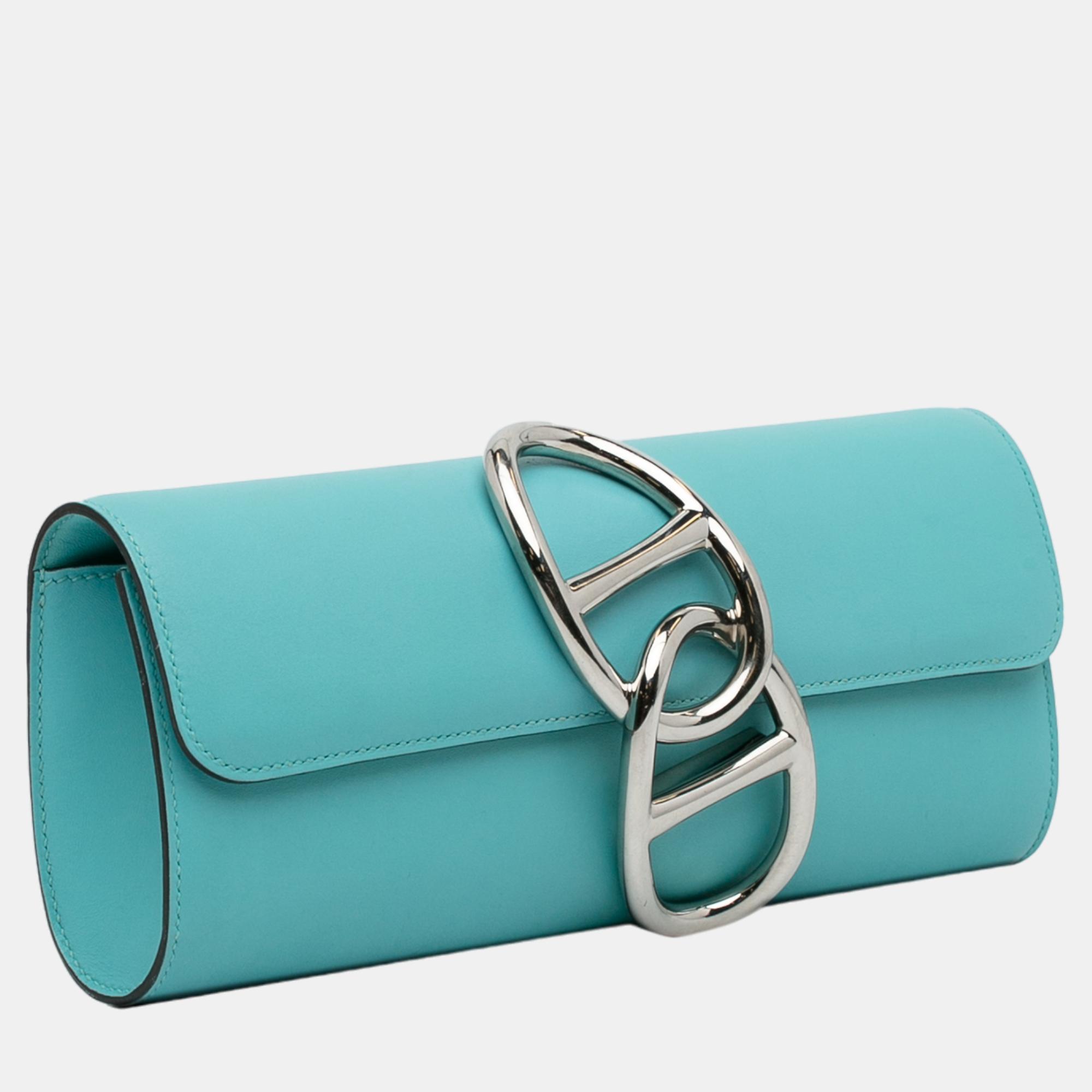 

Hermes Blue Tadelakt Egee