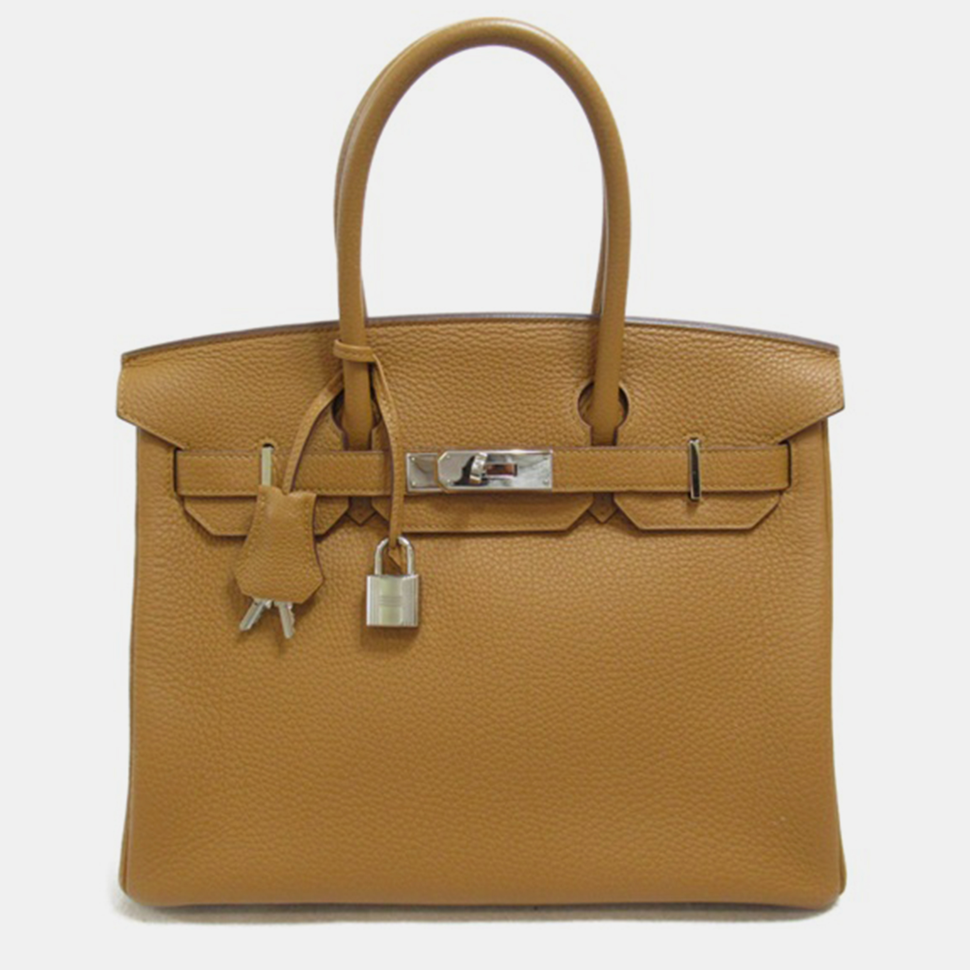 

Hermes Beige Togo Leather Birkin 30 Tote Bag