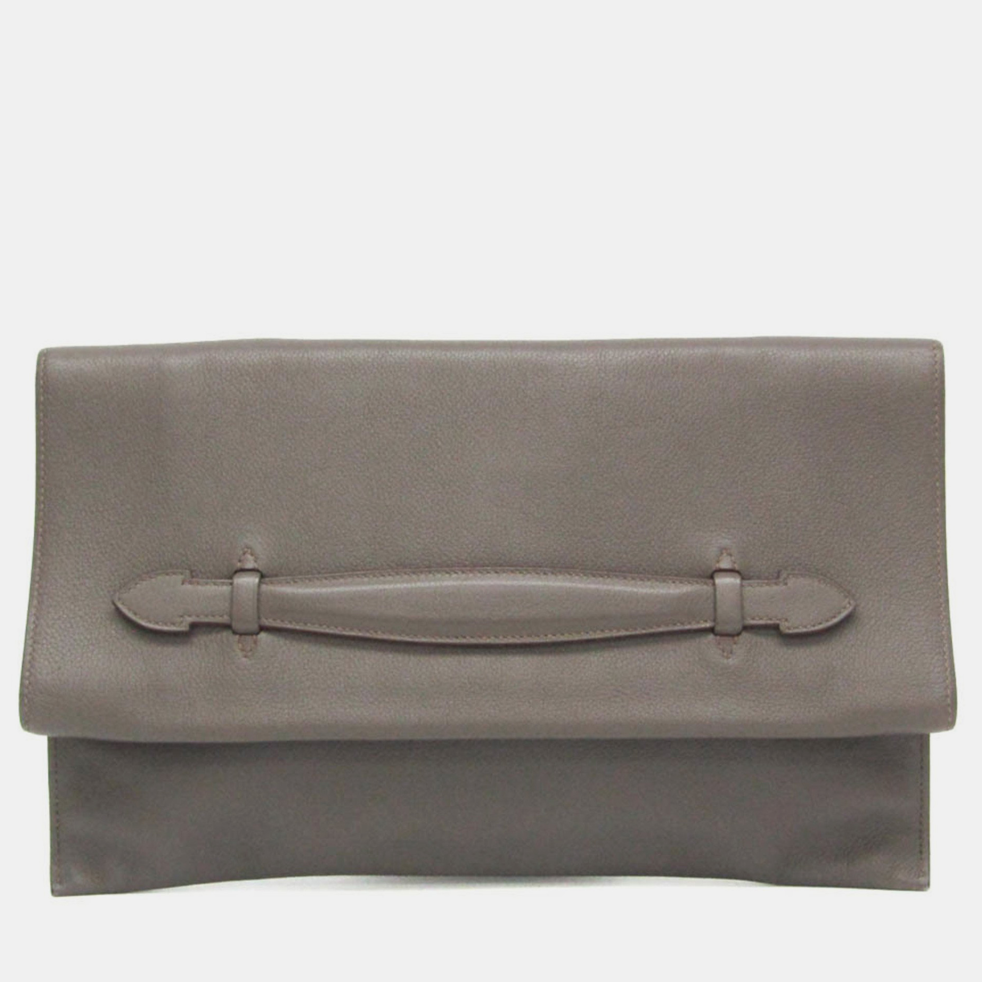 

Hermes Evercolor Pliplat Clutch Bag, Grey