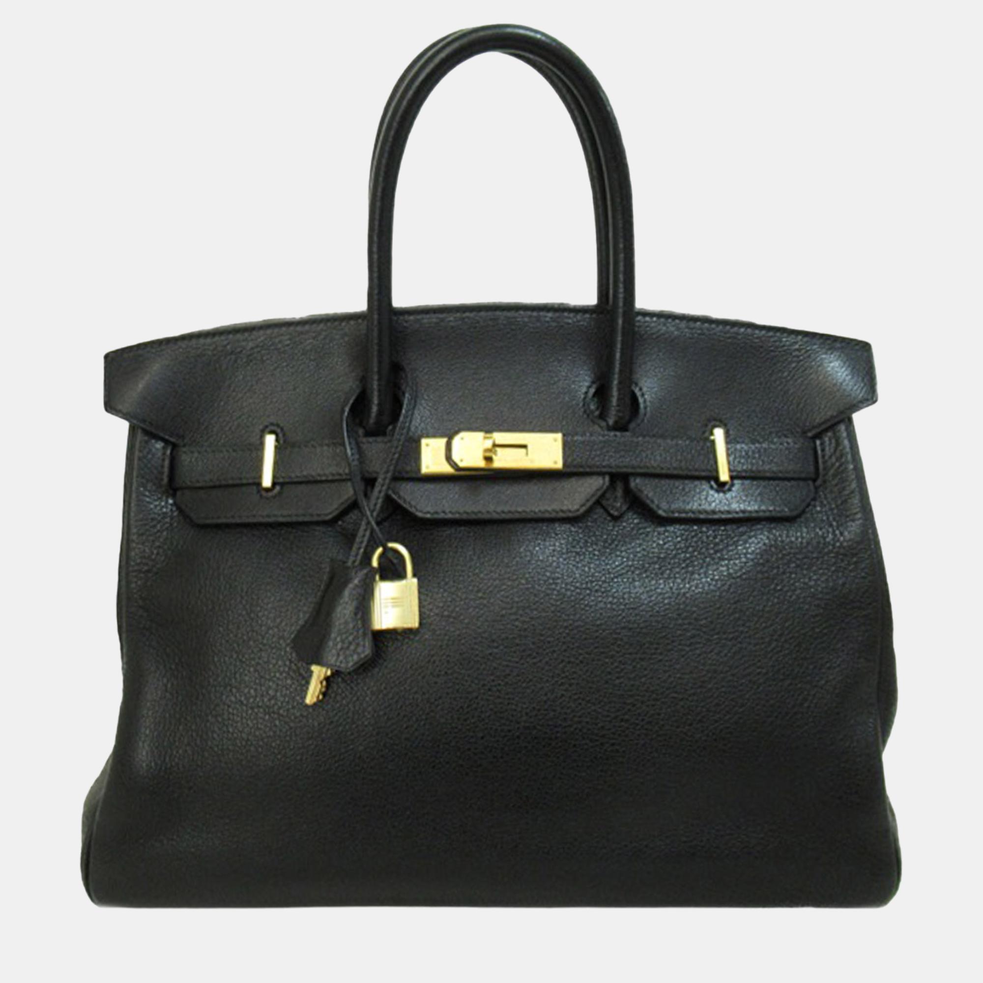 

Hermes Black 1995 Clemence Birkin Retourne 35