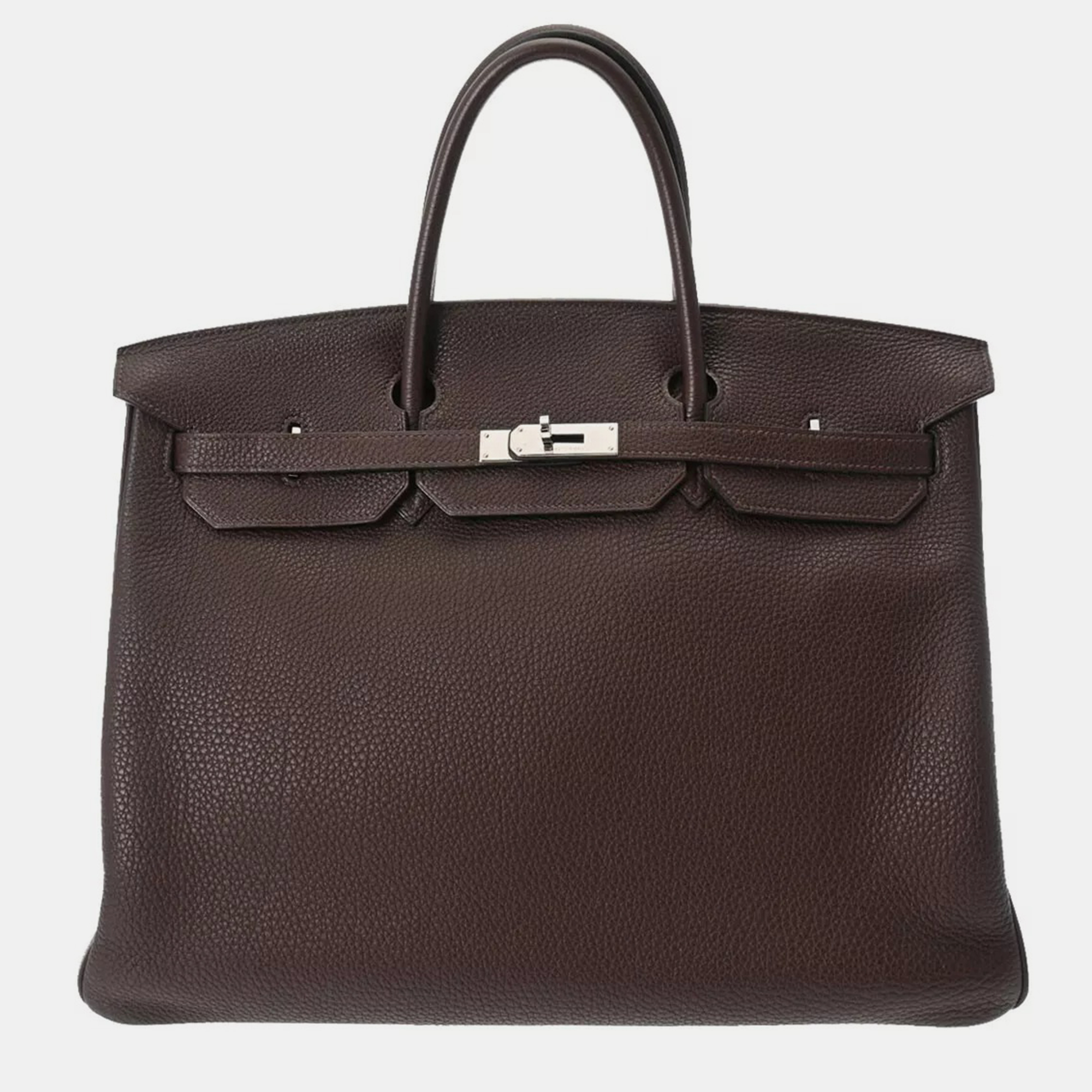

Hermes Brown Togo Leather Birkin Handbag
