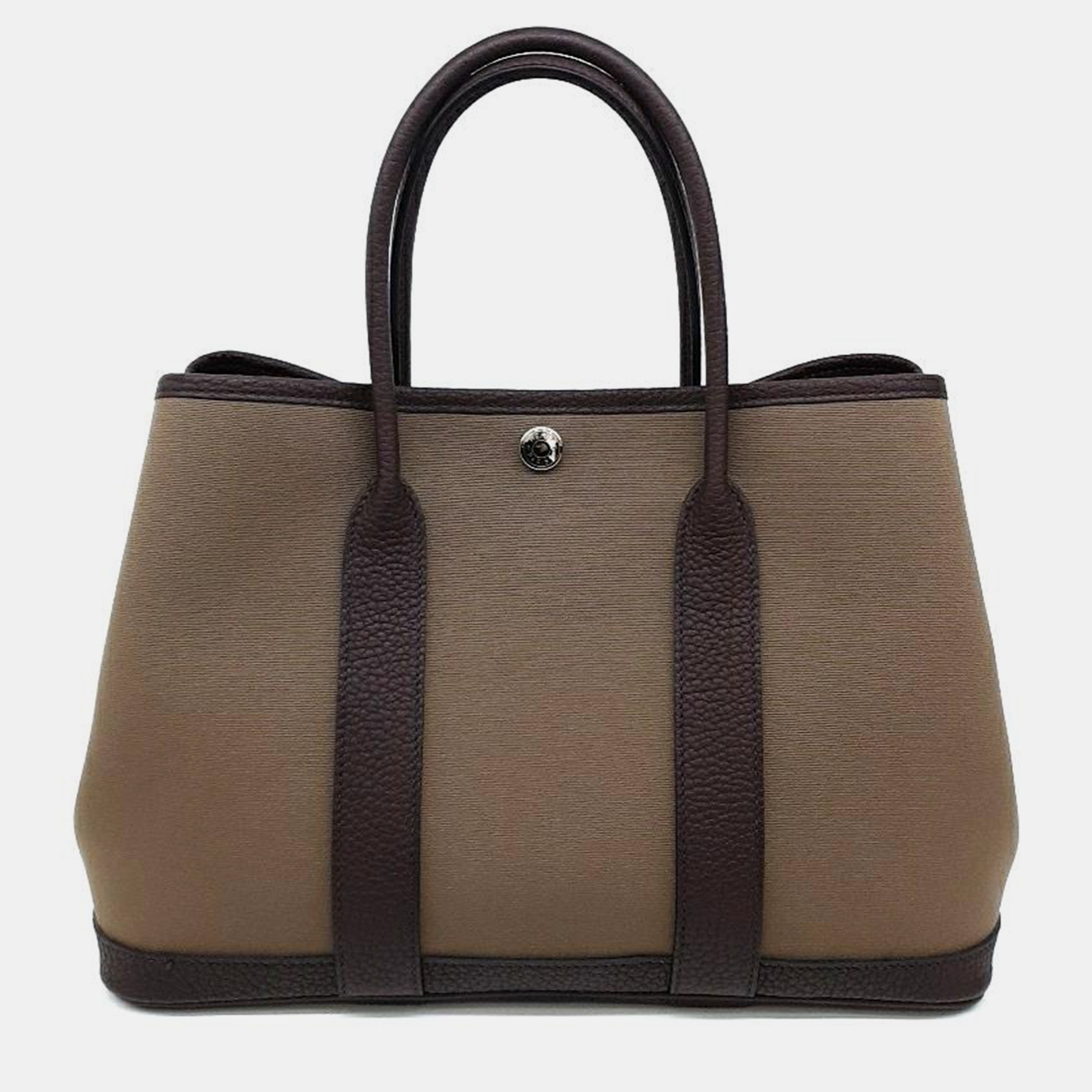 

Hermes Garden Party 30 Handbag, Brown