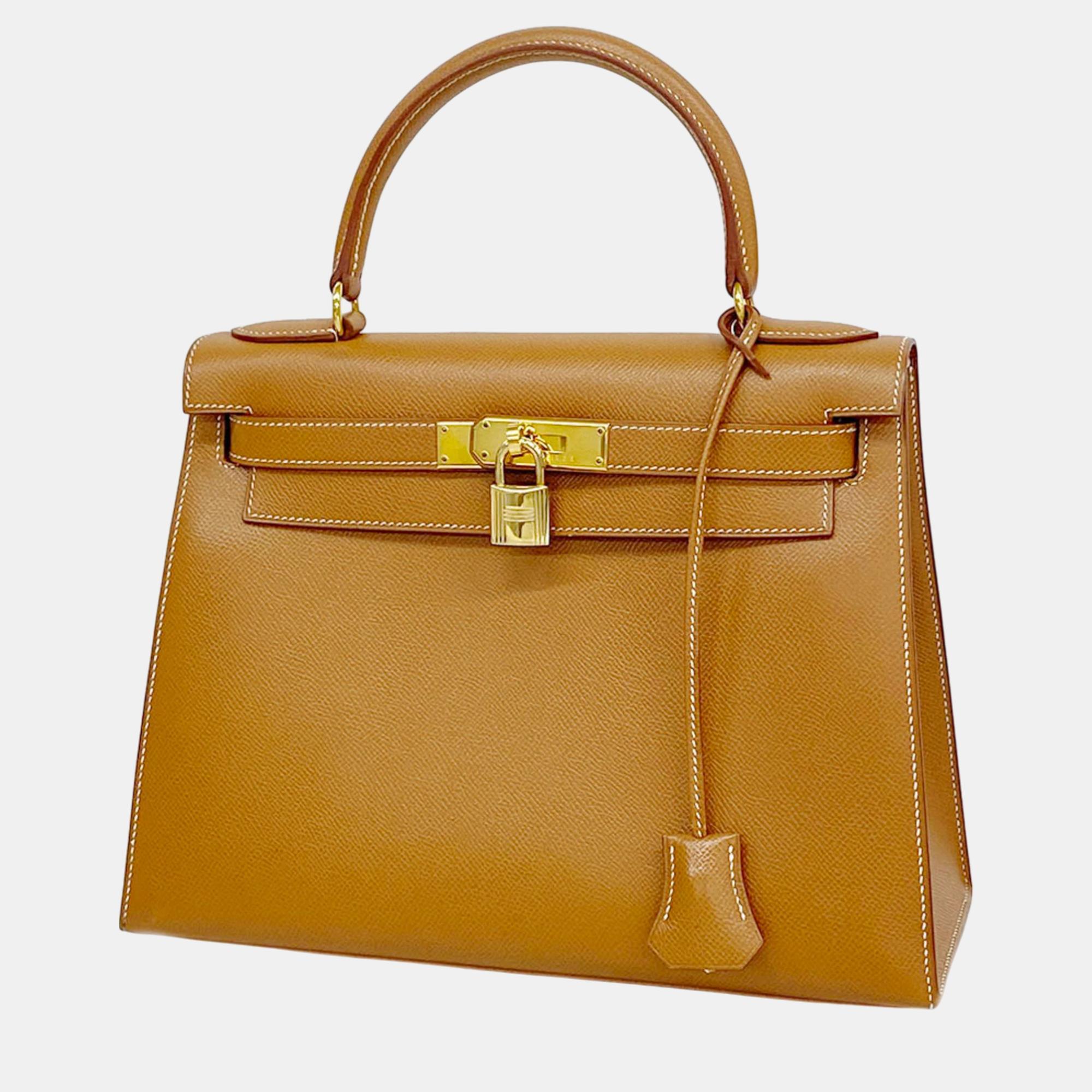 

Hermes Gold Couchvel Kelly 28