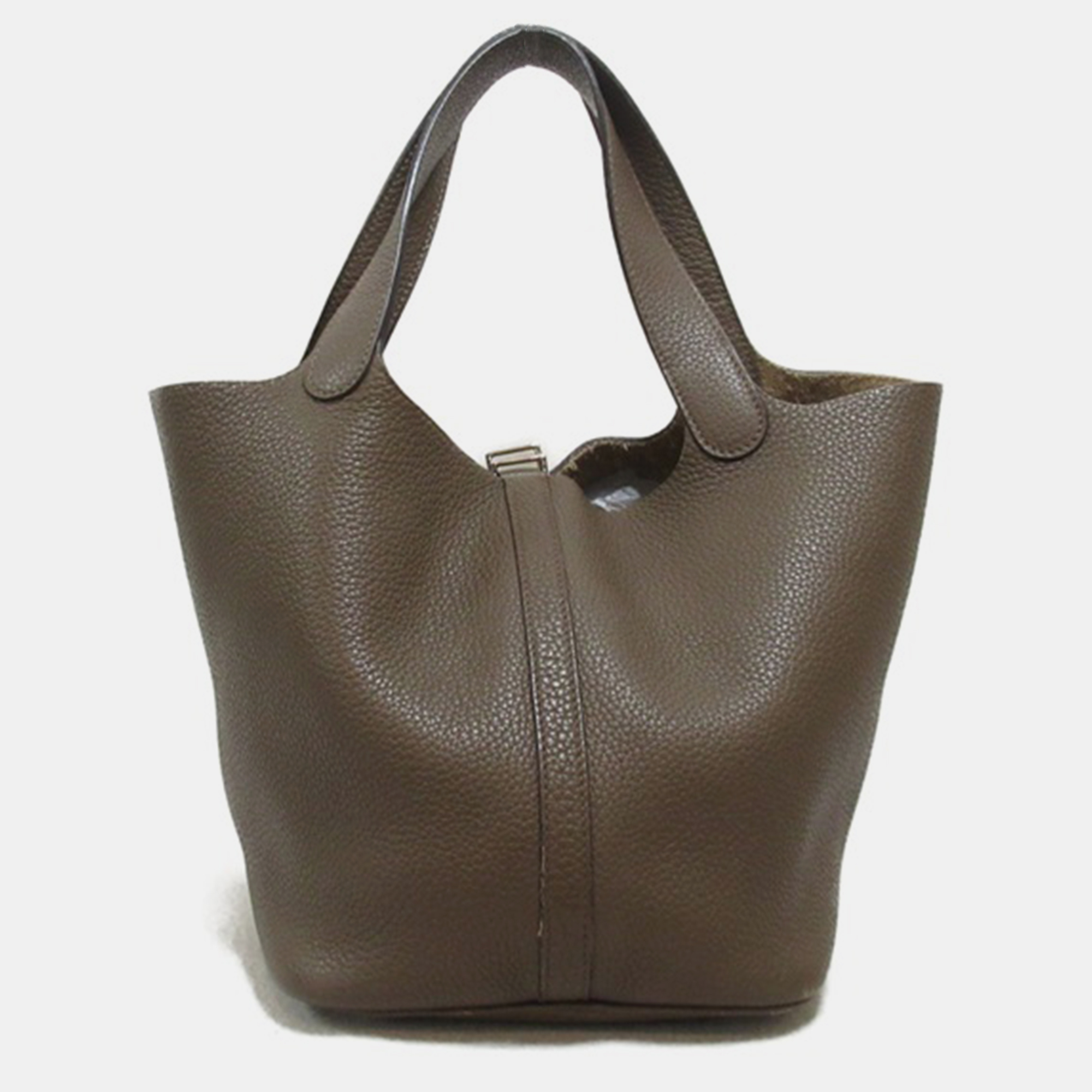 

Hermes Brown Leather Picotin Lock 18