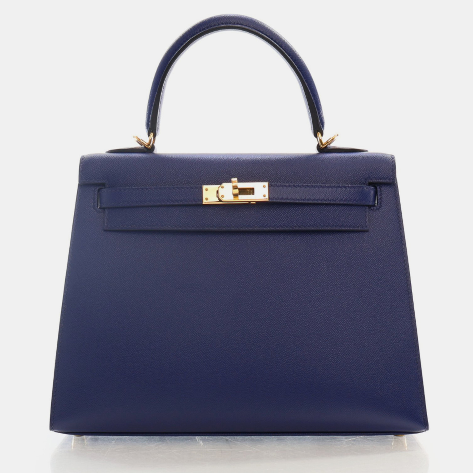 

Hermes Bleu Saphir Epsom Kelly 25 Handbag, Blue