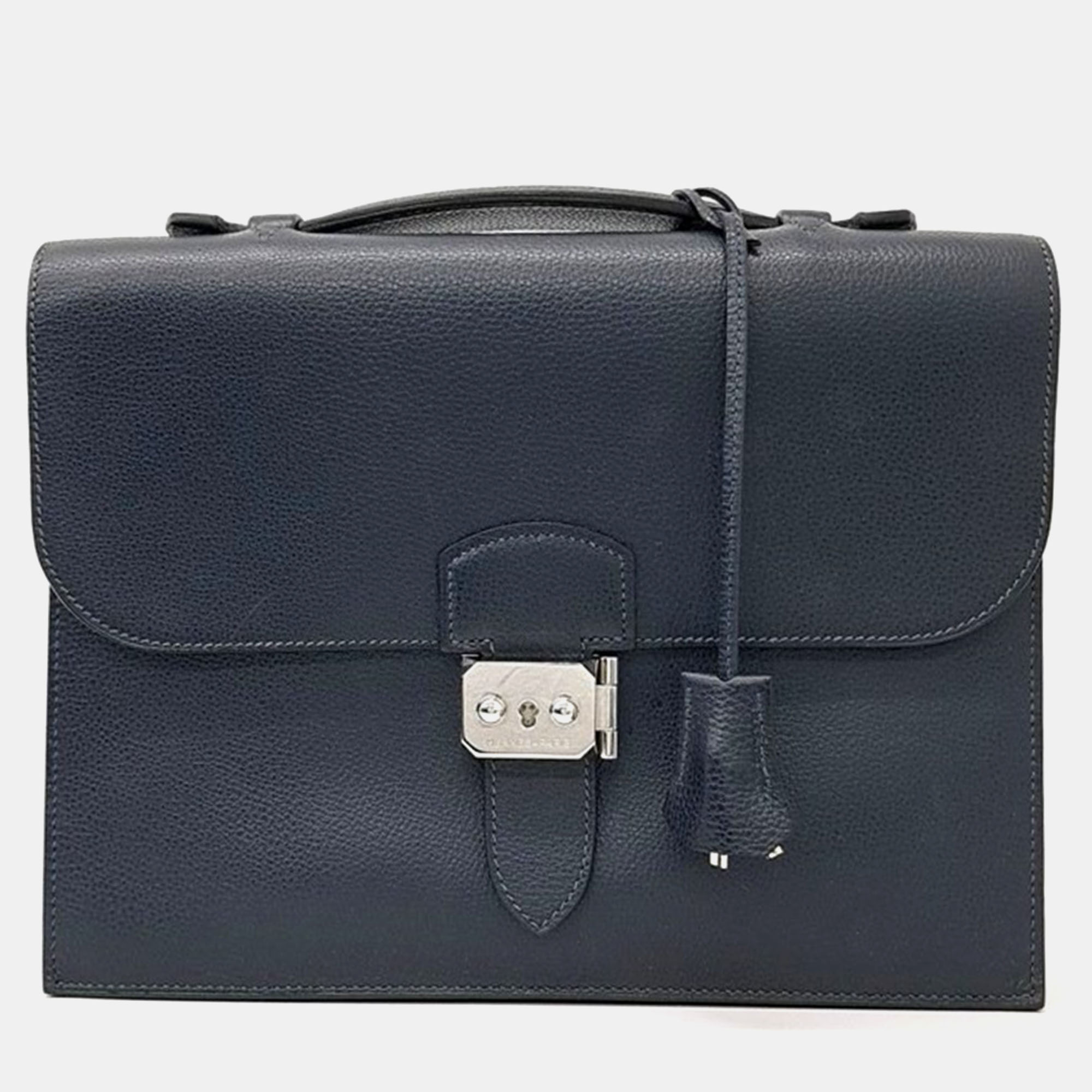 

Hermes Sac a Depeches 27 handbag, Blue