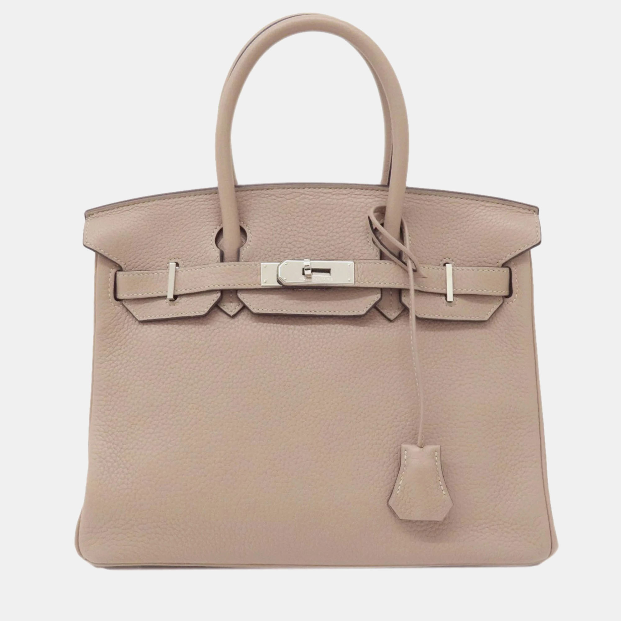 

Hermes Beige Taurillon Birkin 30 Handbag