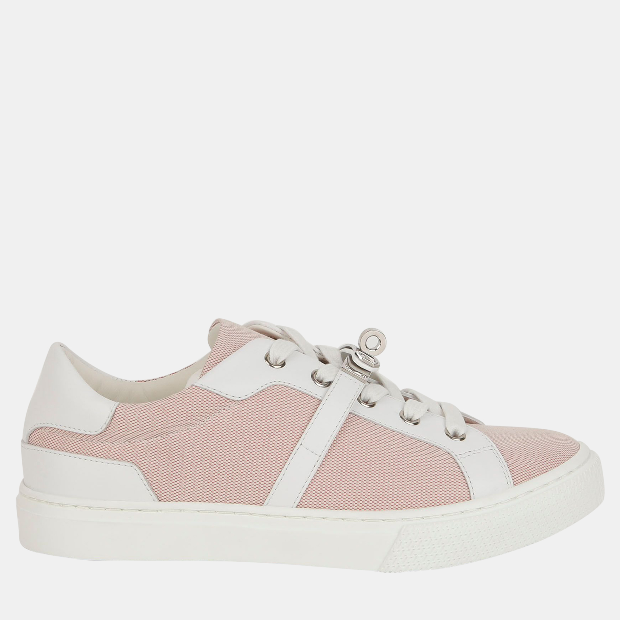 

Hermes Framboise White Day Kelly Sneakers Size