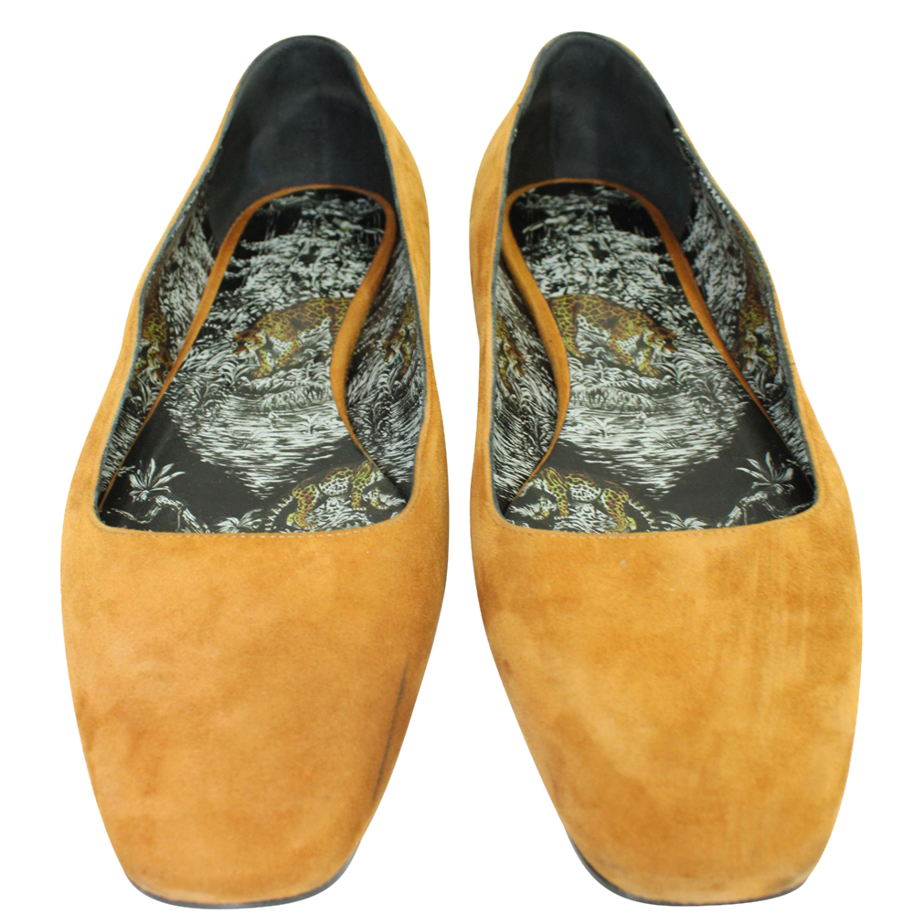 

Hermes Brown Brown Suede Flats Size EU