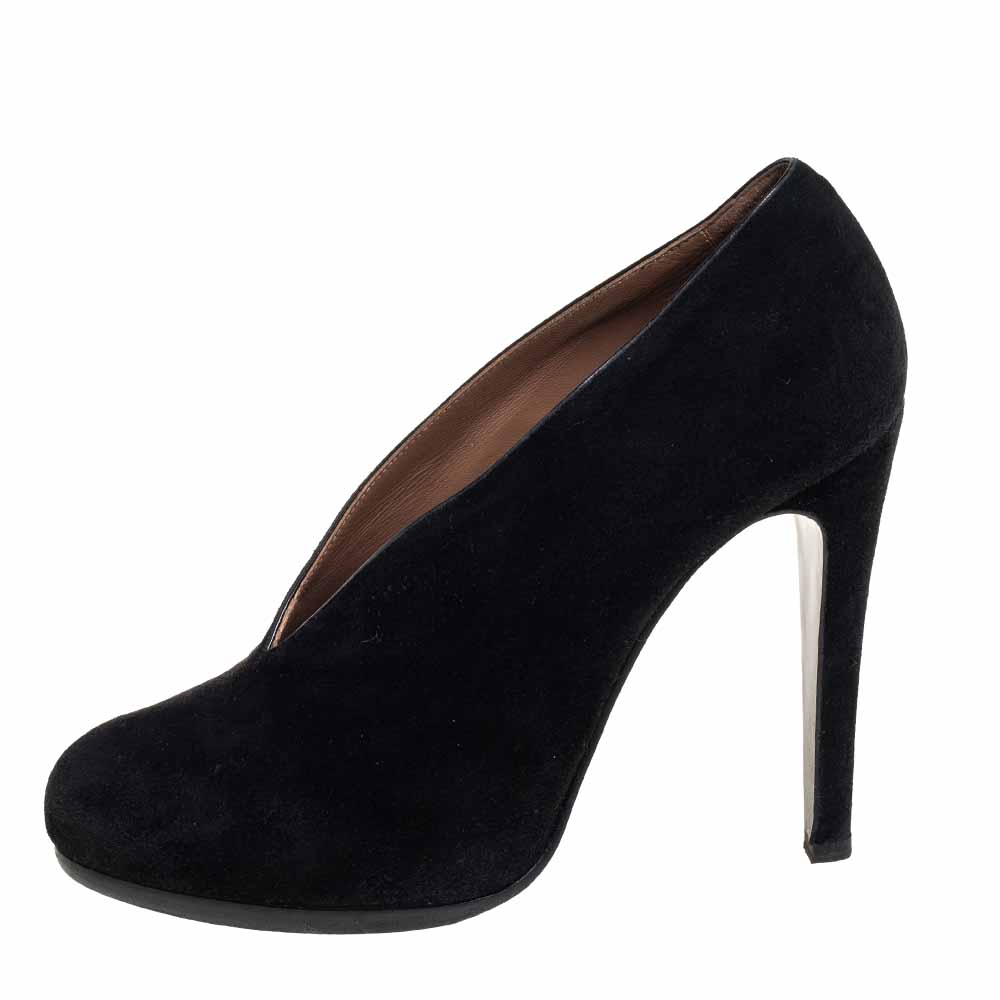 

Hermes Black Suede Florida Pumps Size